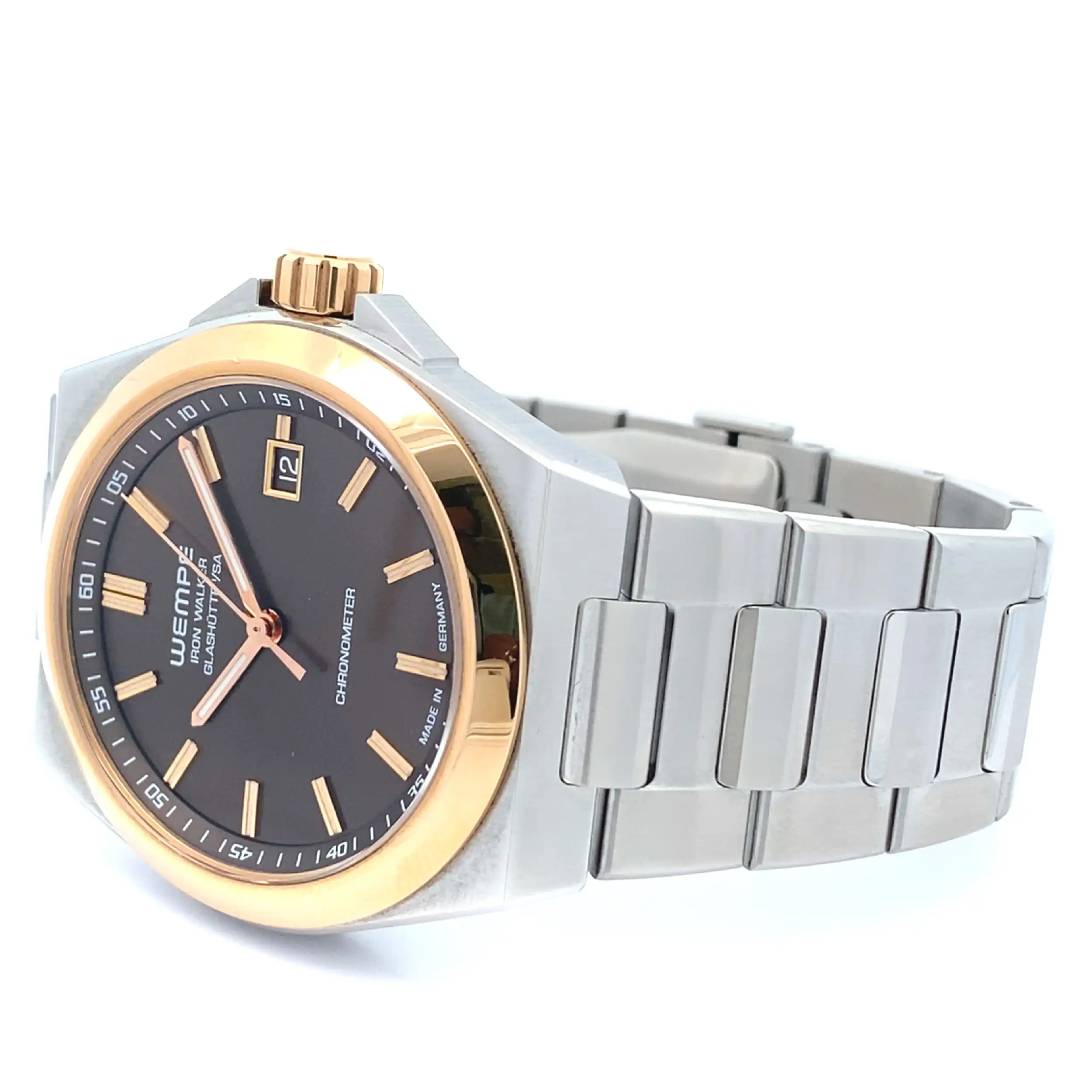 Herrenuhr Wempe Iron Walker Automatik Stahl/Roségold Herrenuhr Wempe Iron Walker Automatik Stahl/Roségold