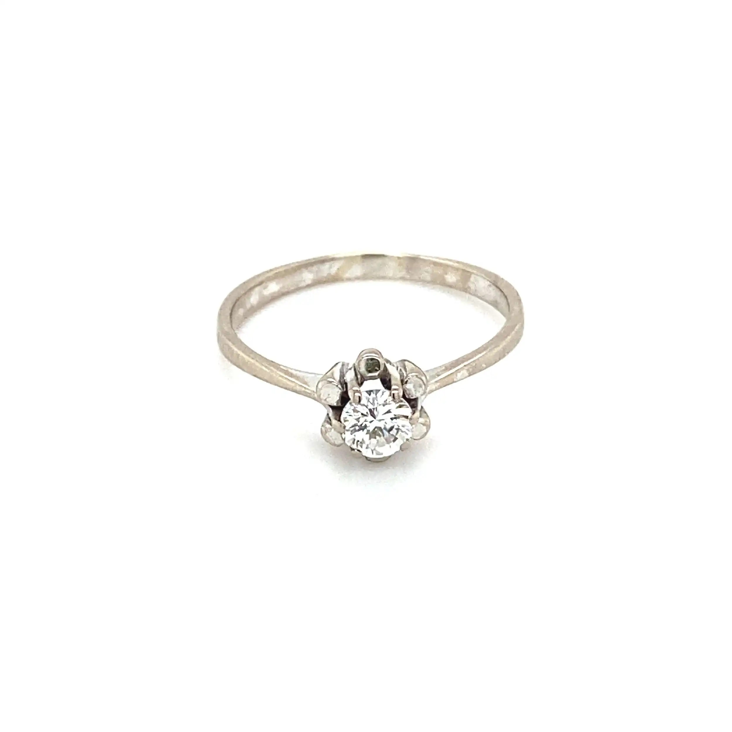 Ring Weißgold mit Brillant