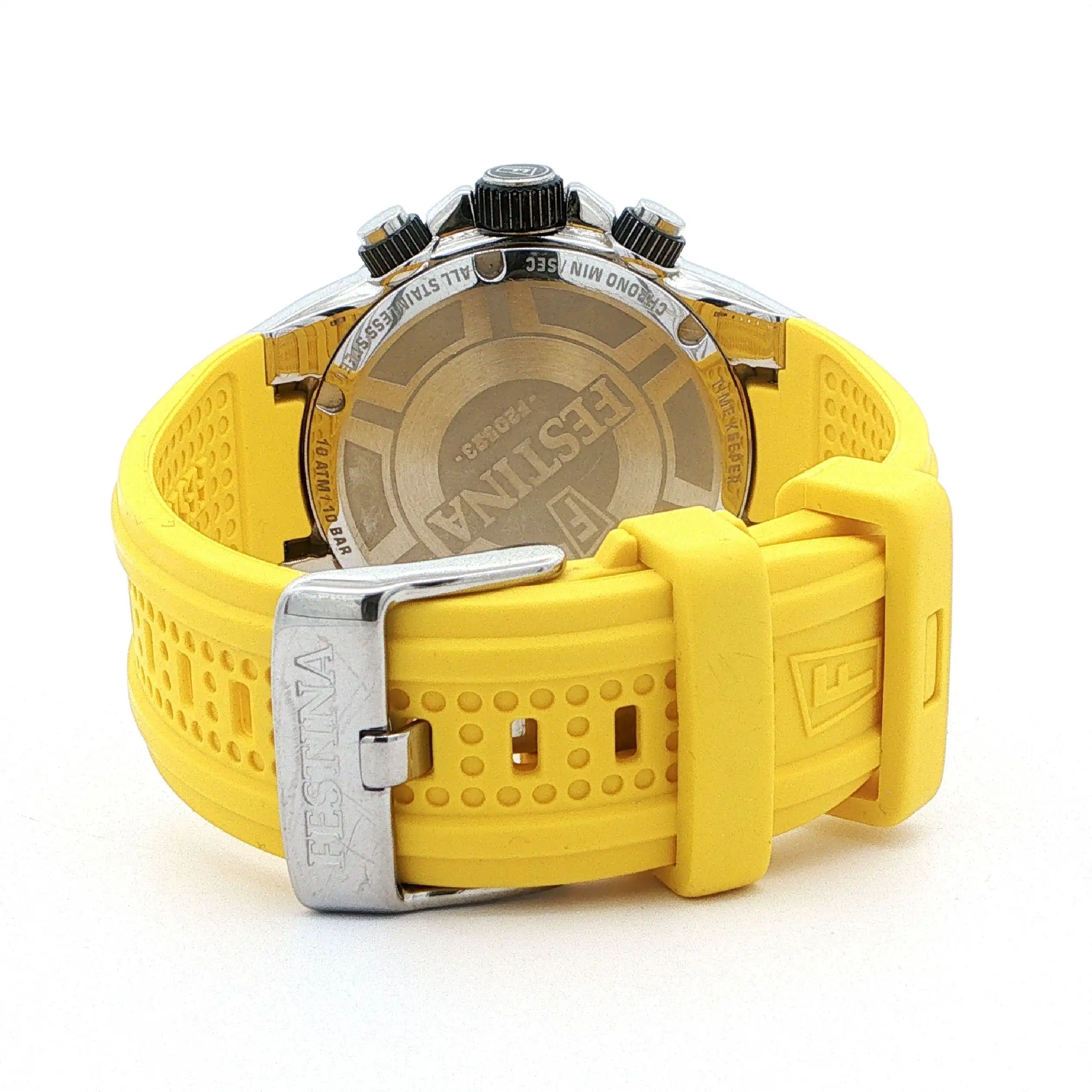 Herrenuhr Festina CHRONO BIKE mit Kautschukband (gelb)