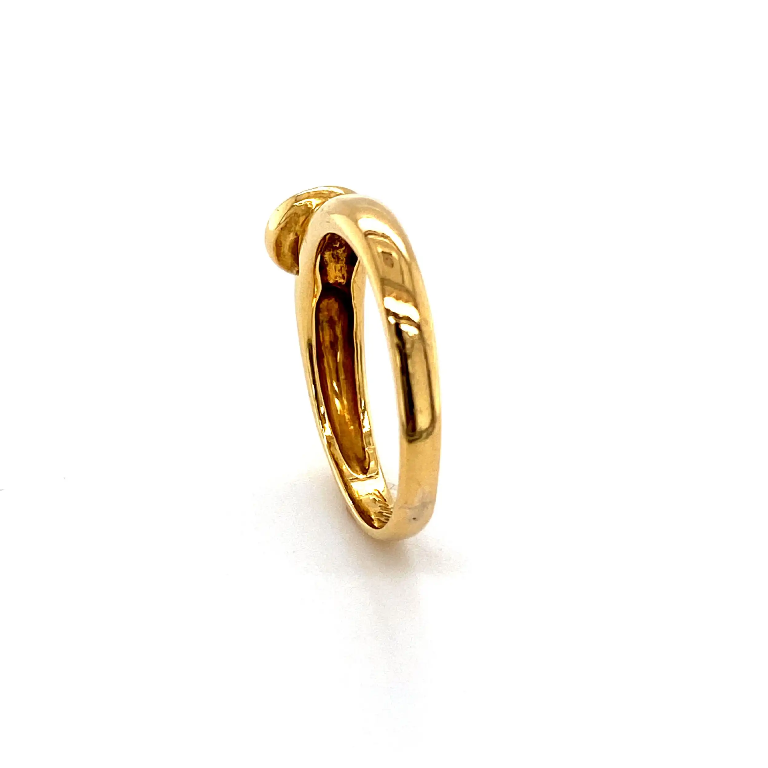 Ring Gelbgold mit Solitärbrillant Ring Gelbgold mit Solitärbrillant