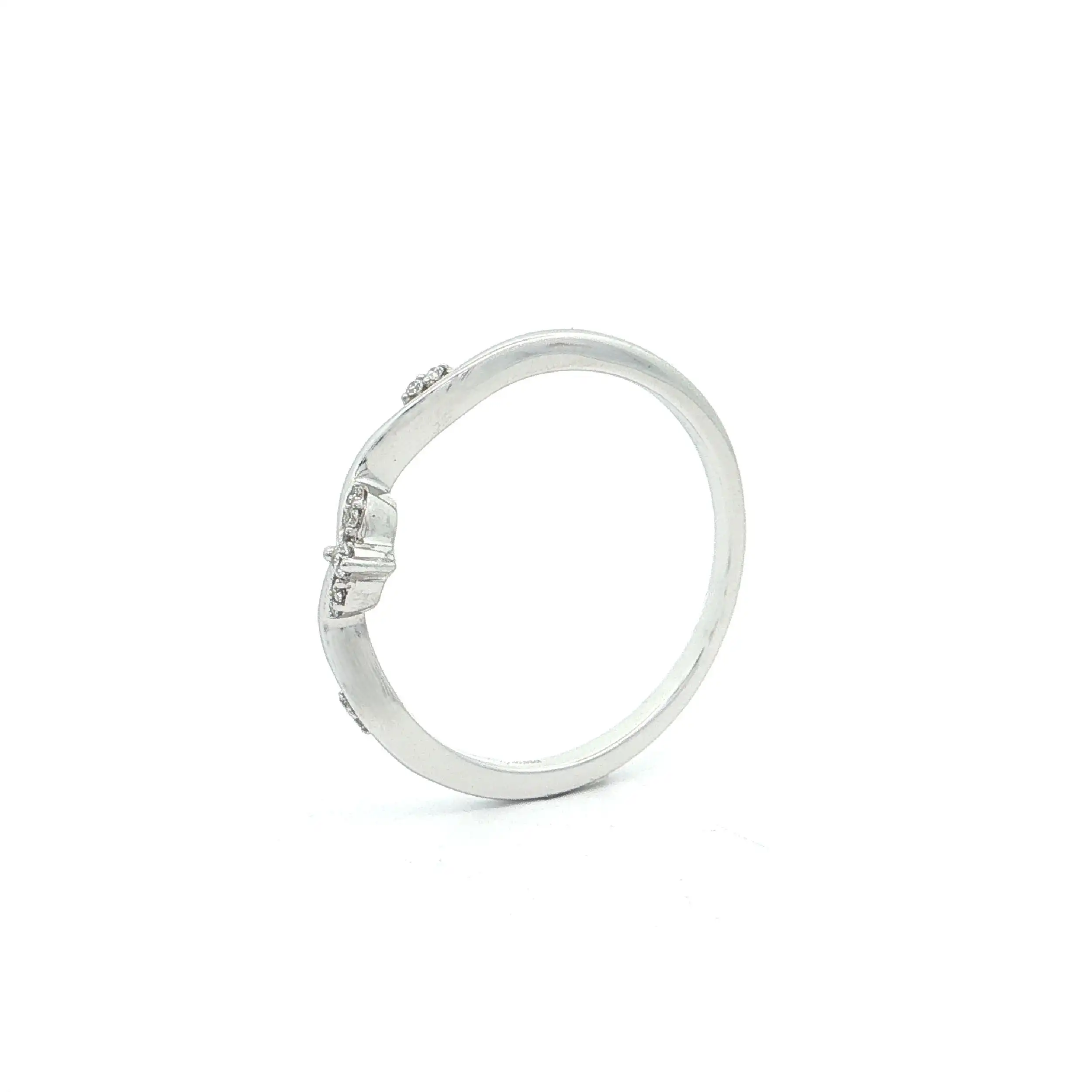 Ring Weißgold mit Brillanten Ring Weißgold mit Brillanten