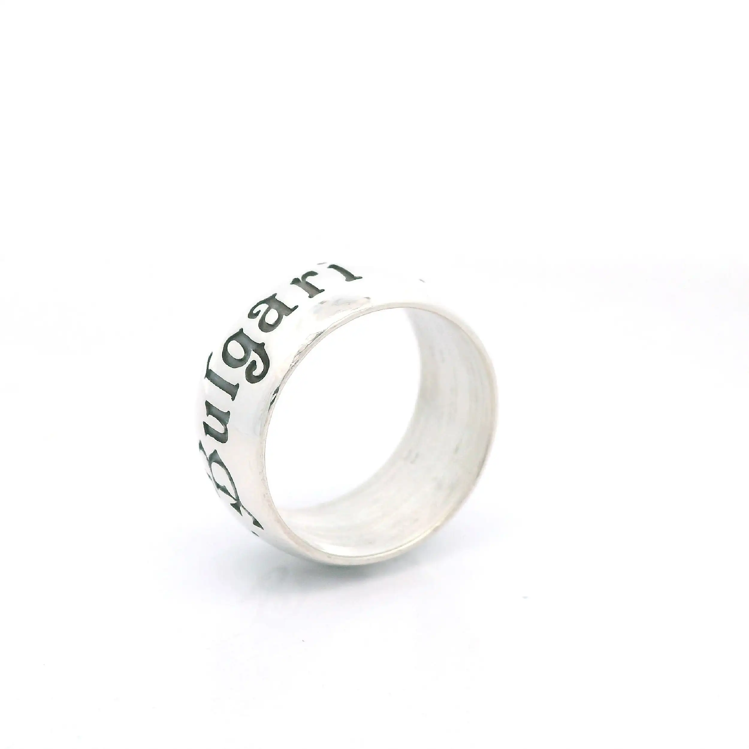 Silberring Bulgari Save the Children Big Silver Ring Silberring Bulgari Save the Children Big Silver Ring
