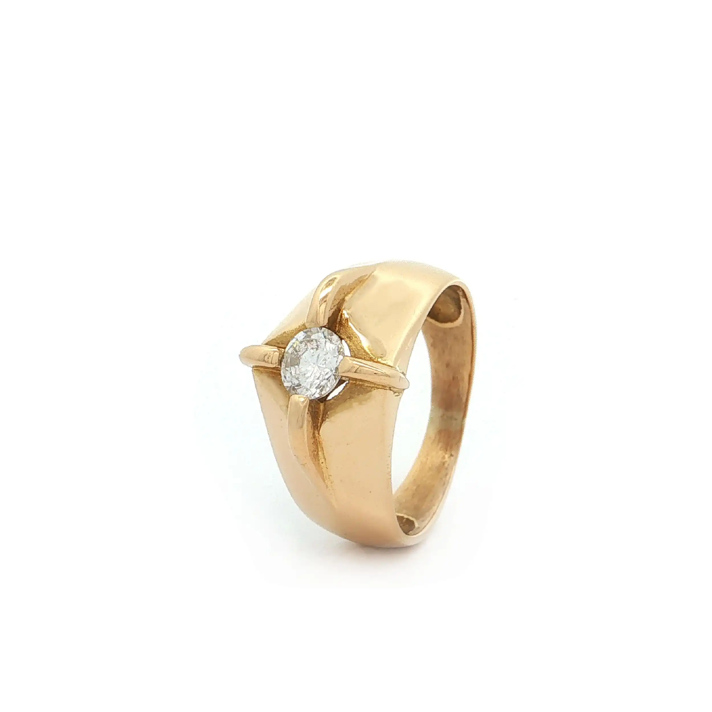 Ring Gelbgold mit Zirkonia