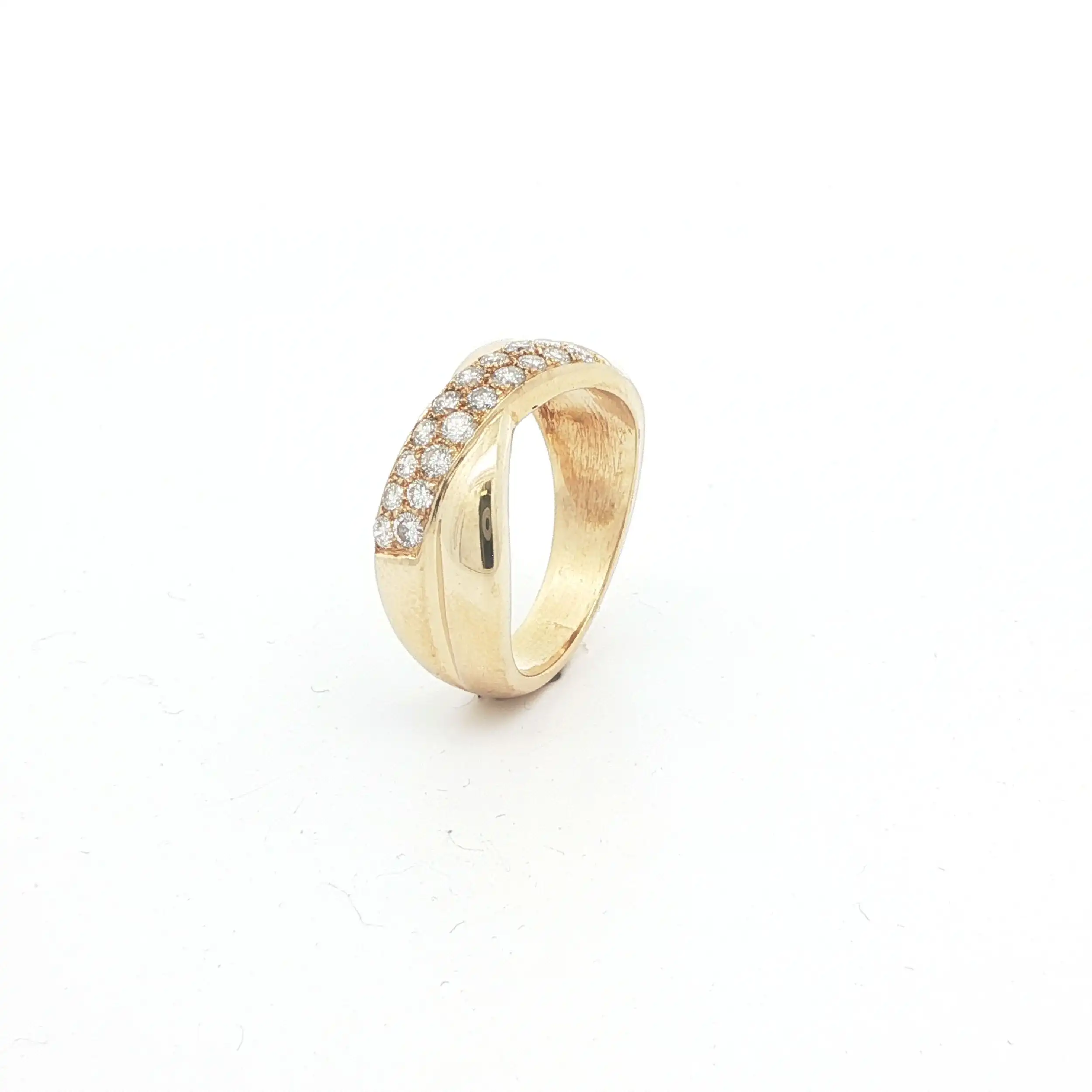Ring Gelbgold mit Brillanten