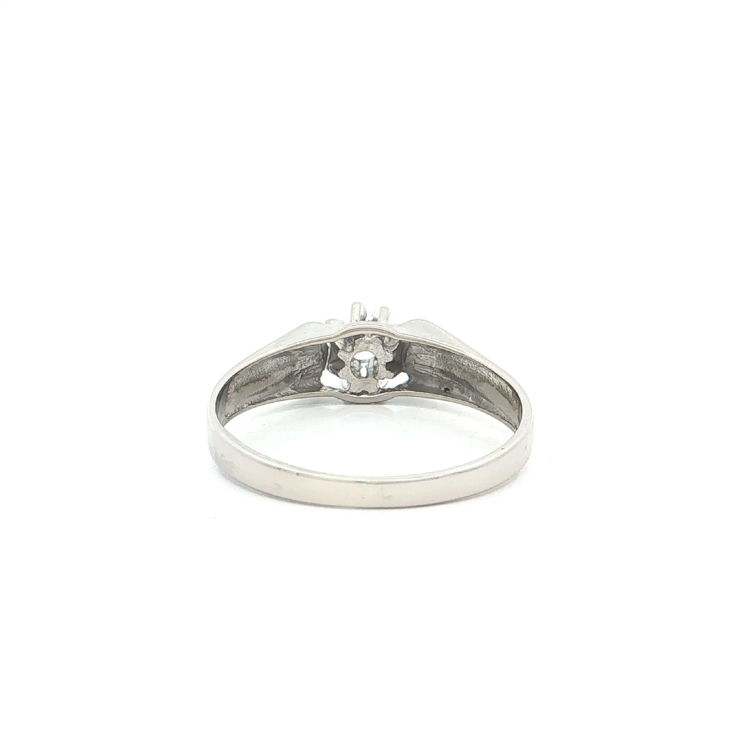 Ring Weißgold mit Zirkonia