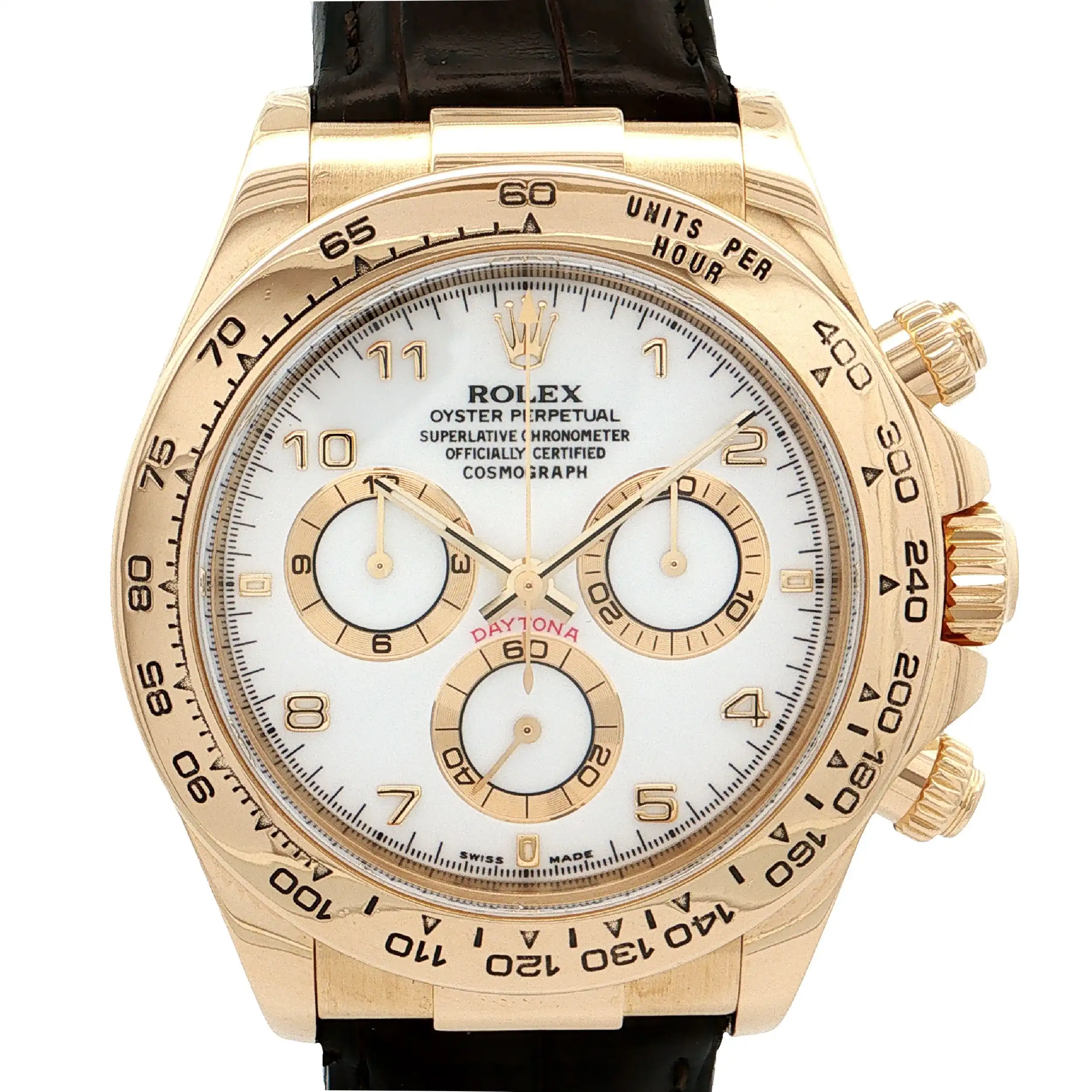 Herrenuhr Rolex Daytona 40mm Ref.116518 (inkl. Kaufquittung) Herrenuhr Rolex Daytona 40mm Ref.116518 (inkl. Kaufquittung)
