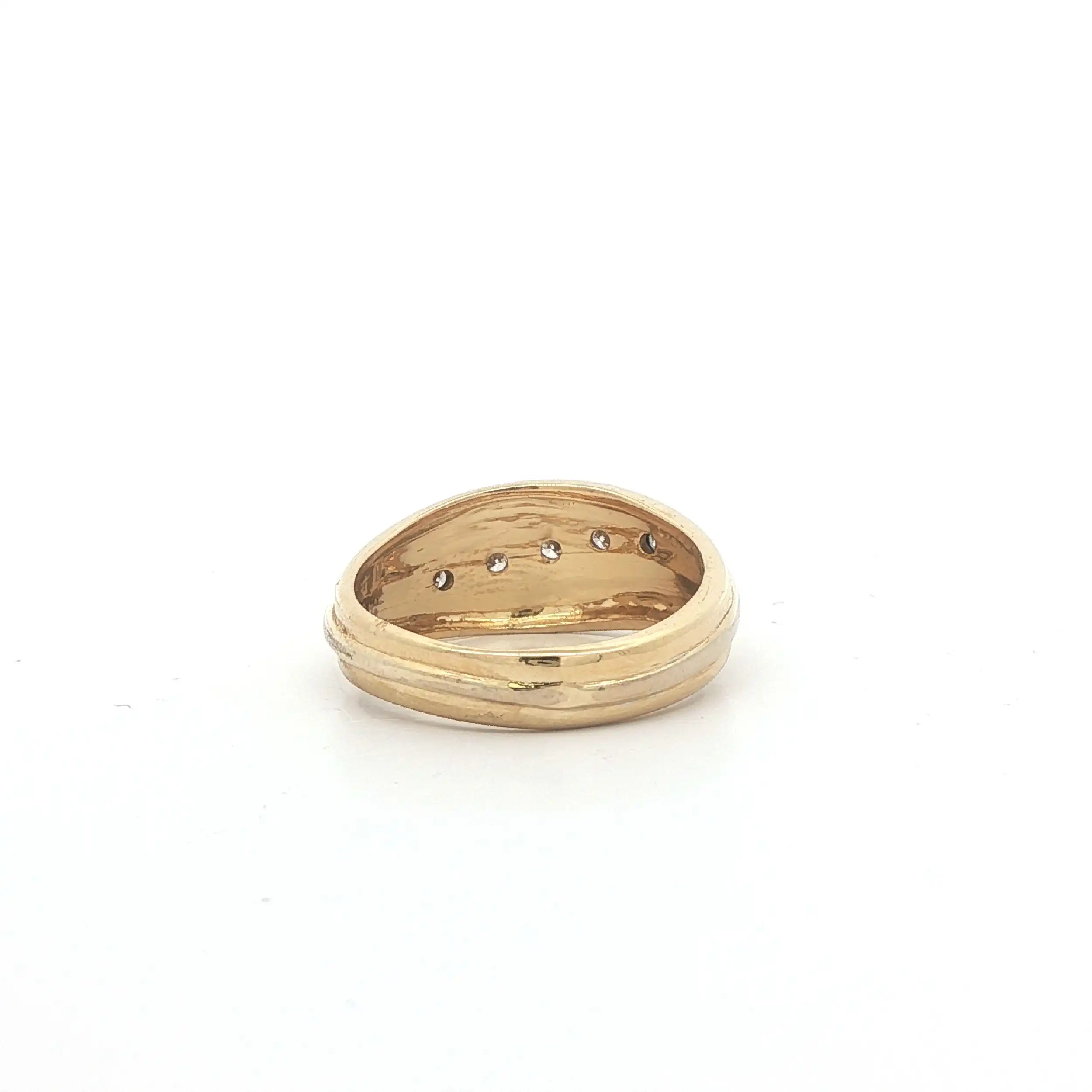 Ring Gelbgold mit Brillanten Ring Gelbgold mit Brillanten