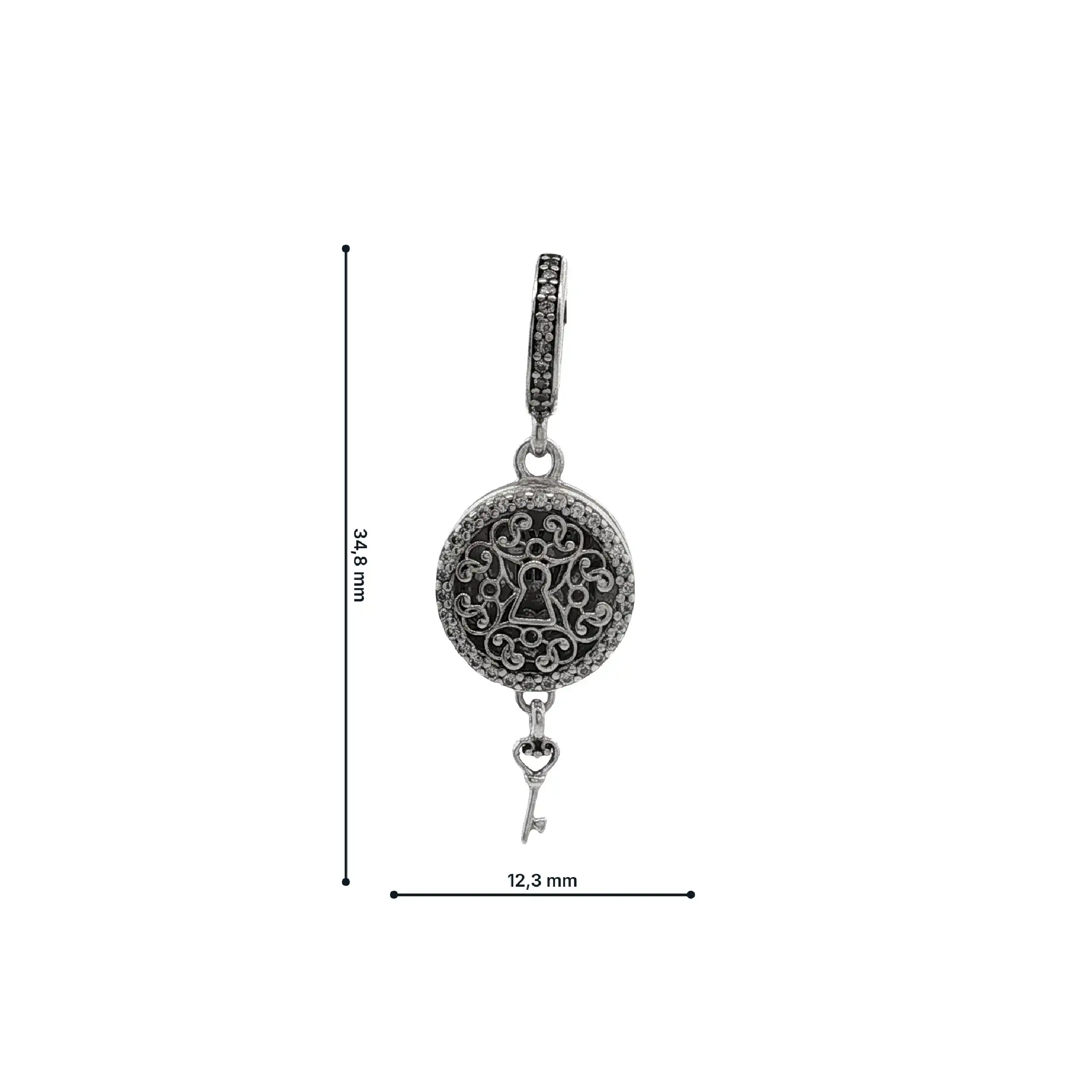 Charm von Pandora "Regal Love Key Dangle" Charm von Pandora "Regal Love Key Dangle"