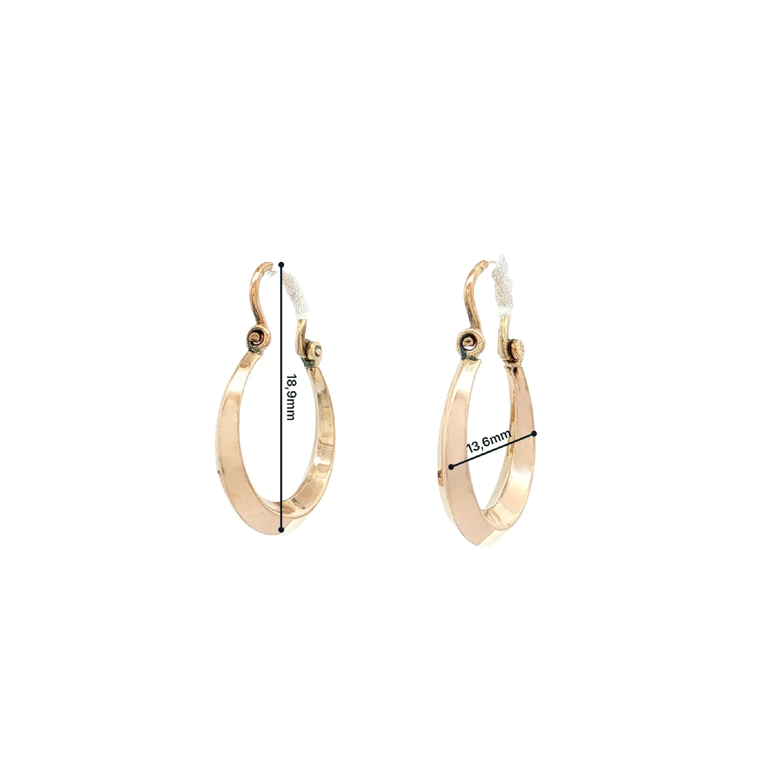 Creolen Gelbgold