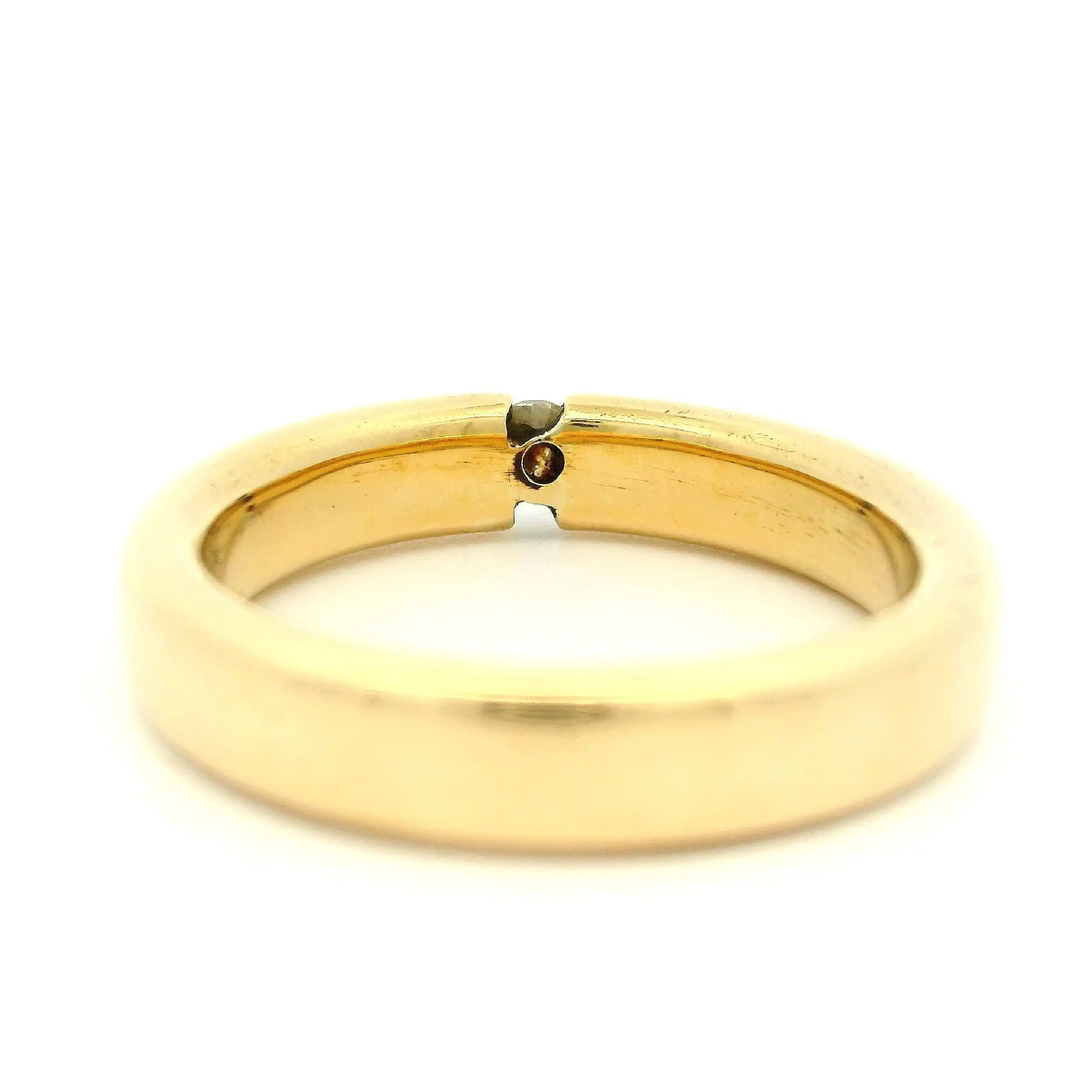 Solitärring Gelbgold mit Brillant Solitärring Gelbgold mit Brillant