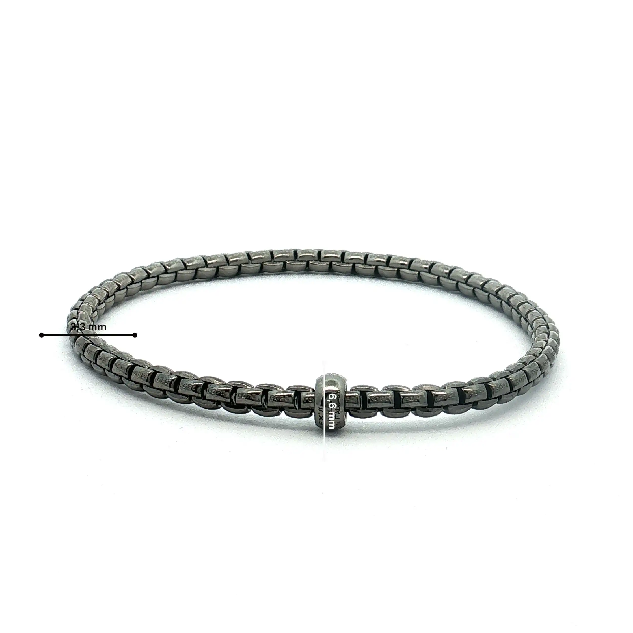 Fope Armband EKA Kollektion Flex’it mit Rhodium-Finish Gr. XL