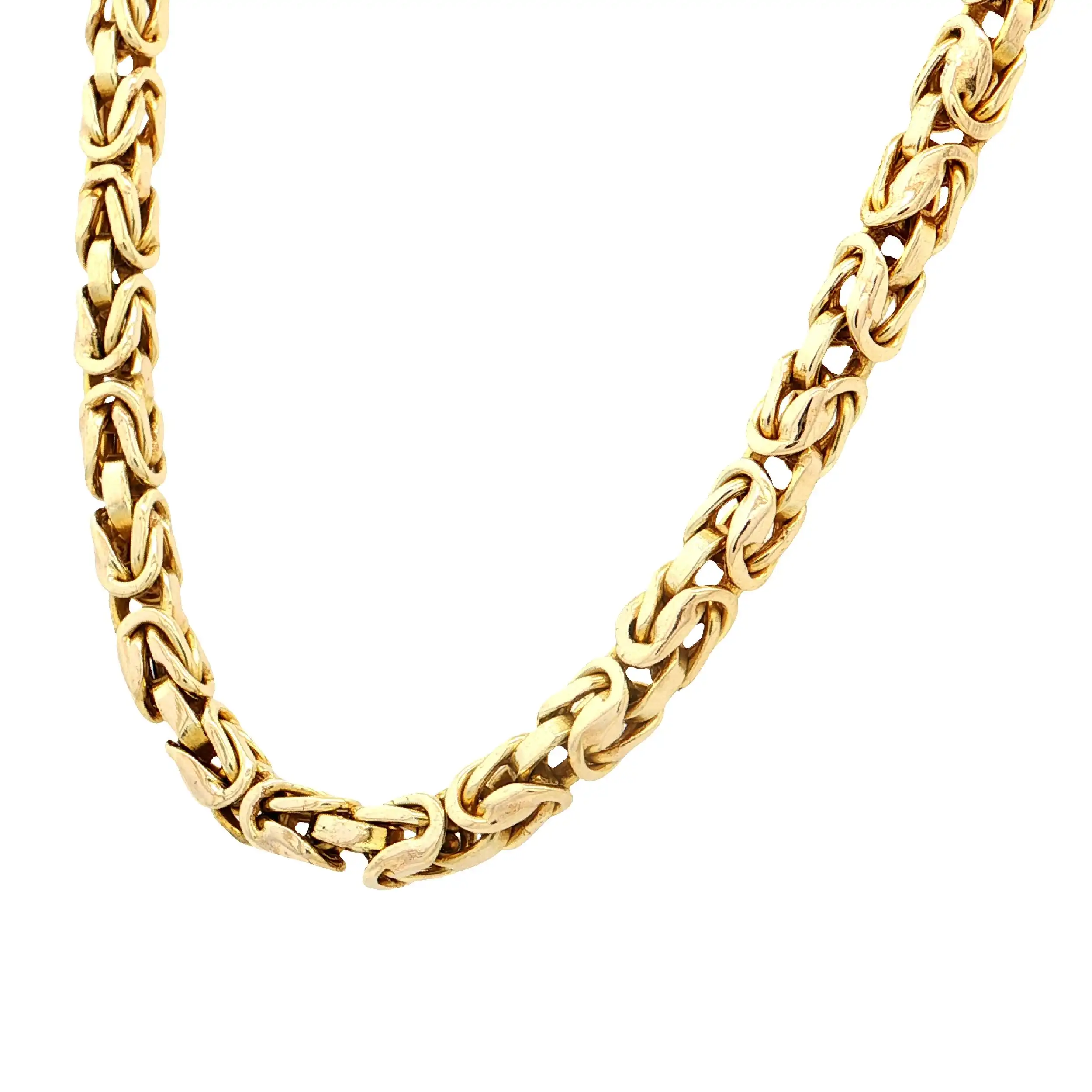 Königskette Gelbgold