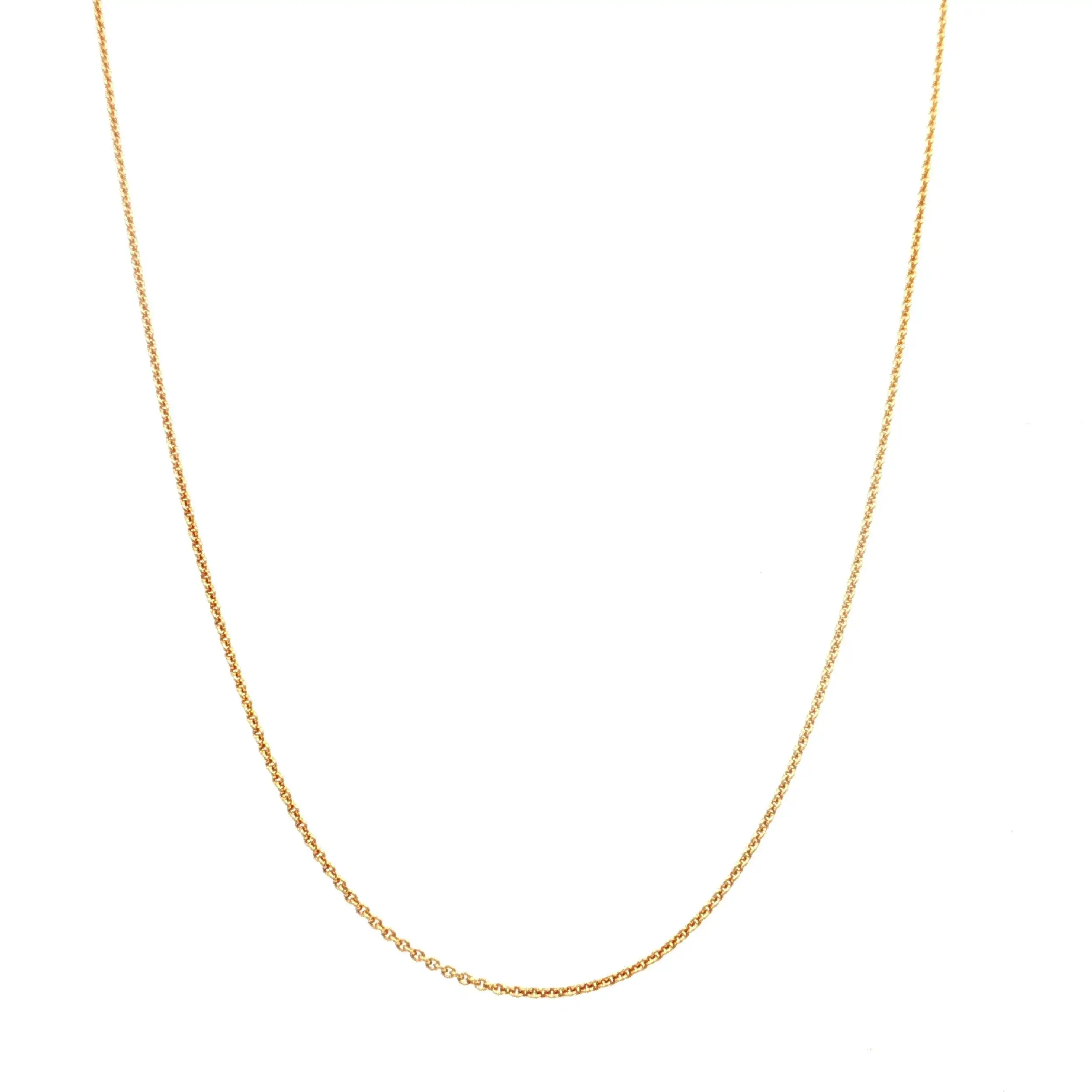 Ankerkette Gelbgold