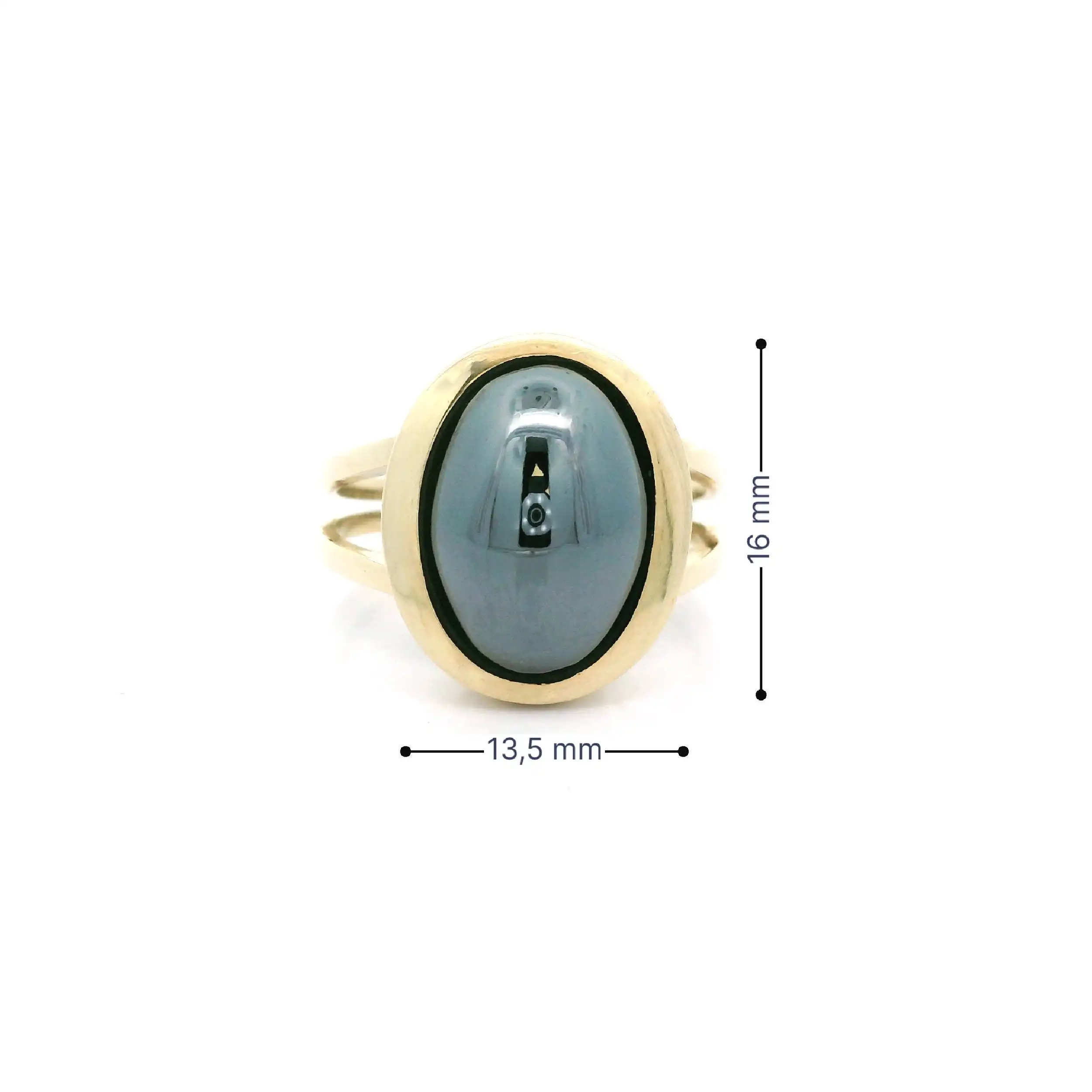Ring Gelbgold mit Cabochon Ring Gelbgold mit Cabochon