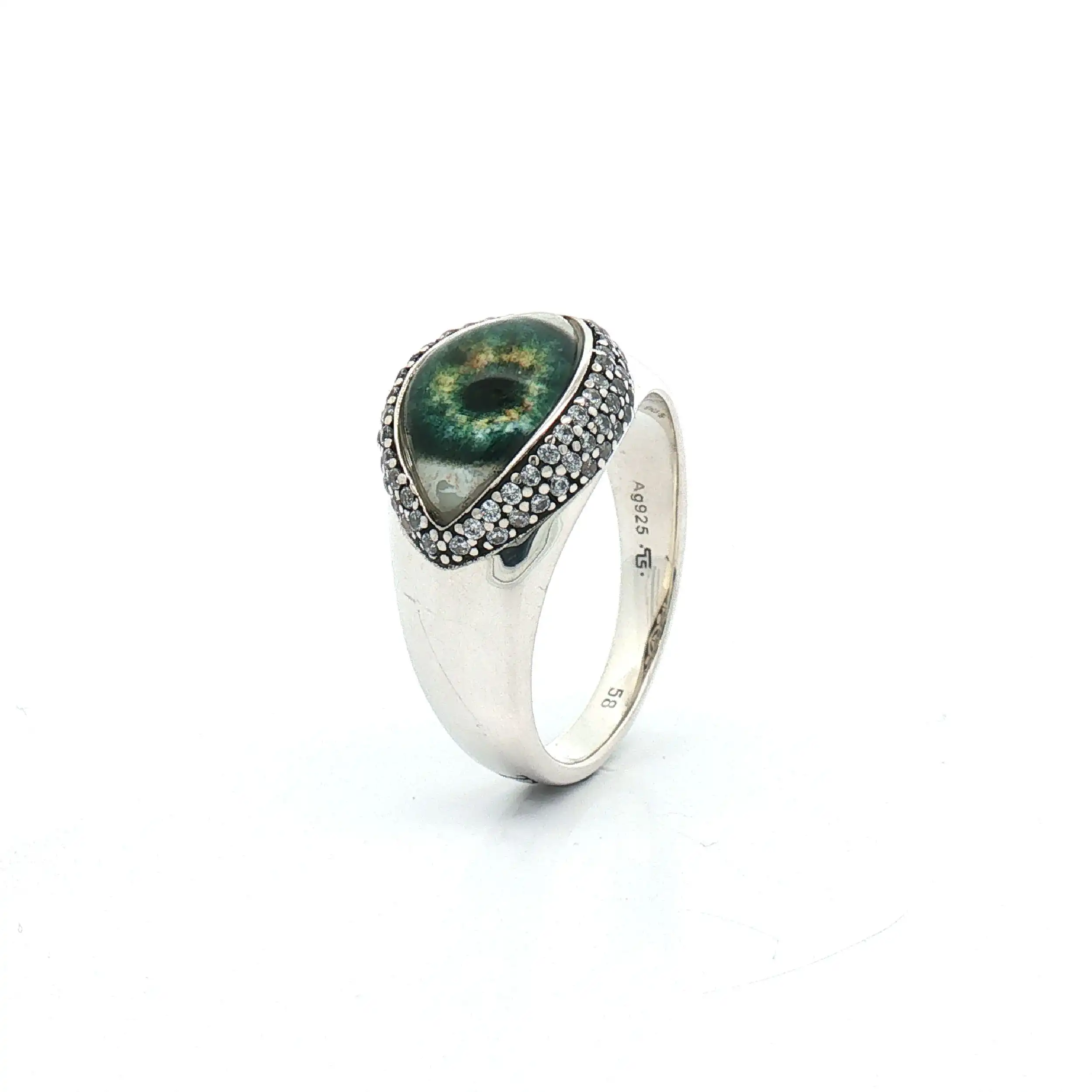Ring Silber mit Auge und Zirkonia Thomas Sabo Ring Silber mit Auge und Zirkonia Thomas Sabo