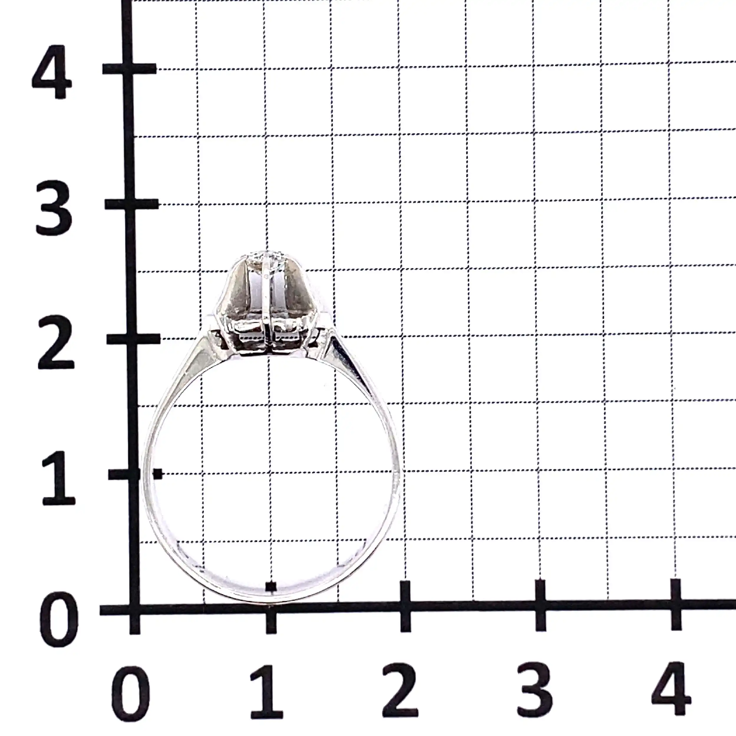 Ring Weißgold mit Brillant