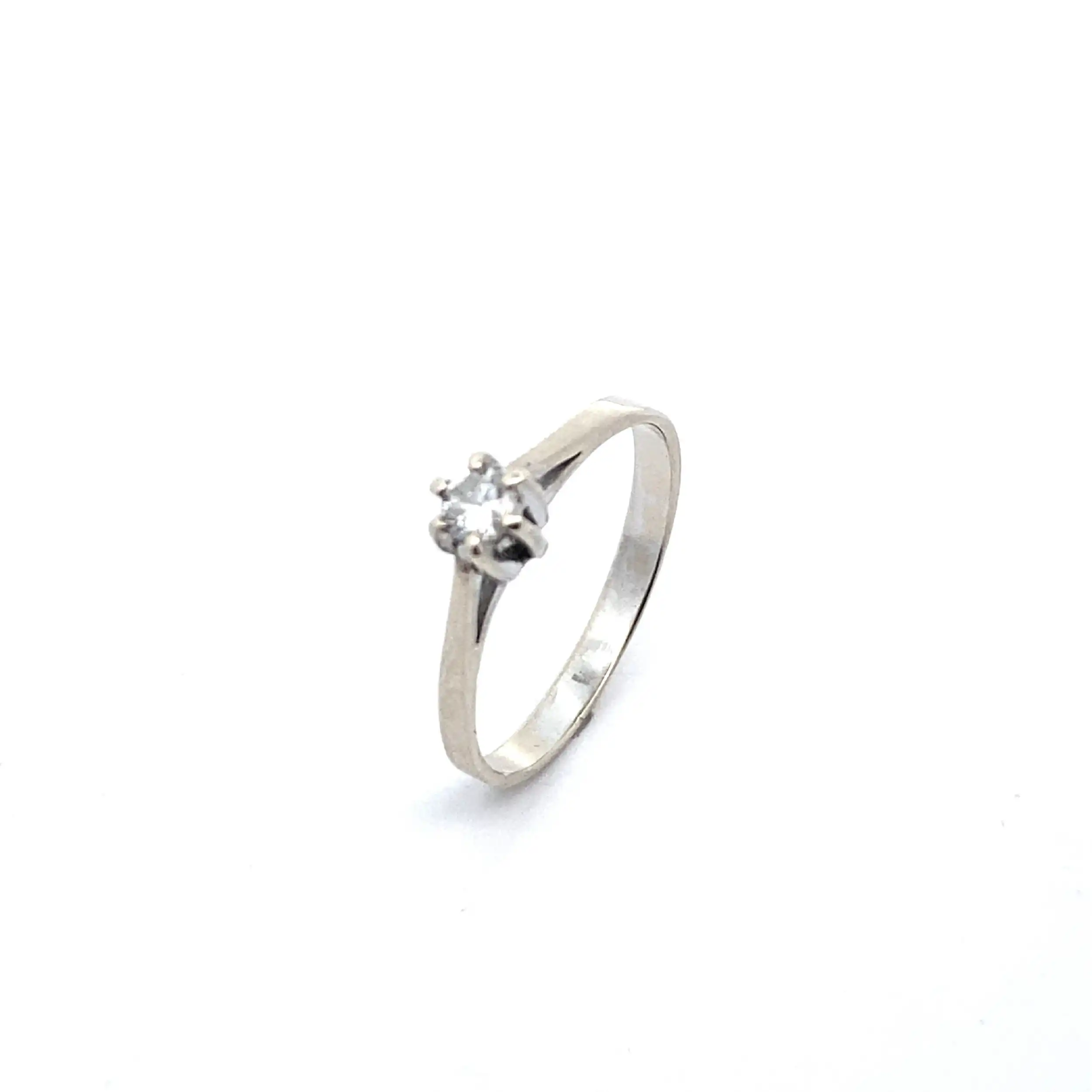 Ring Weißgold mit Brillant