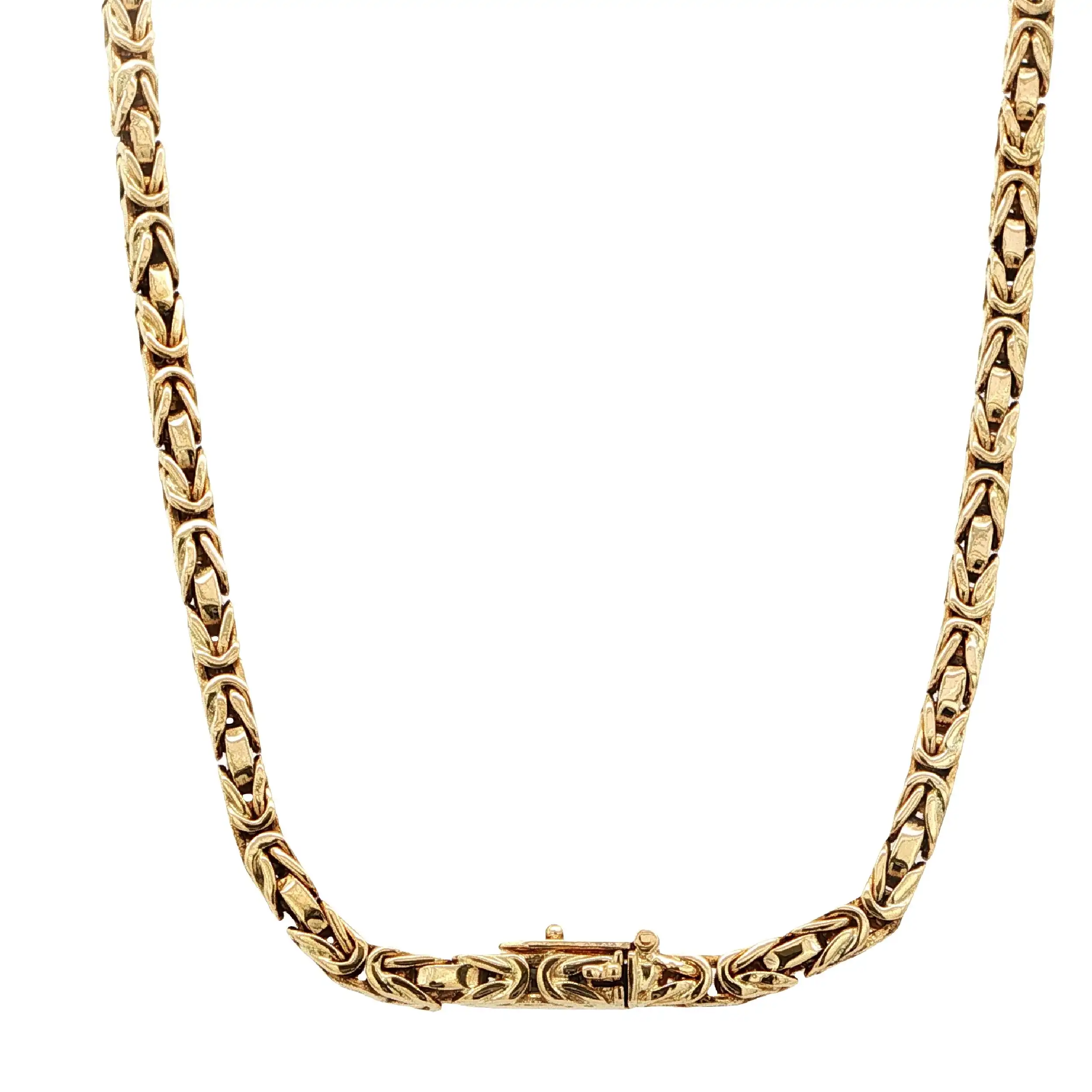 Königskette Gelbgold