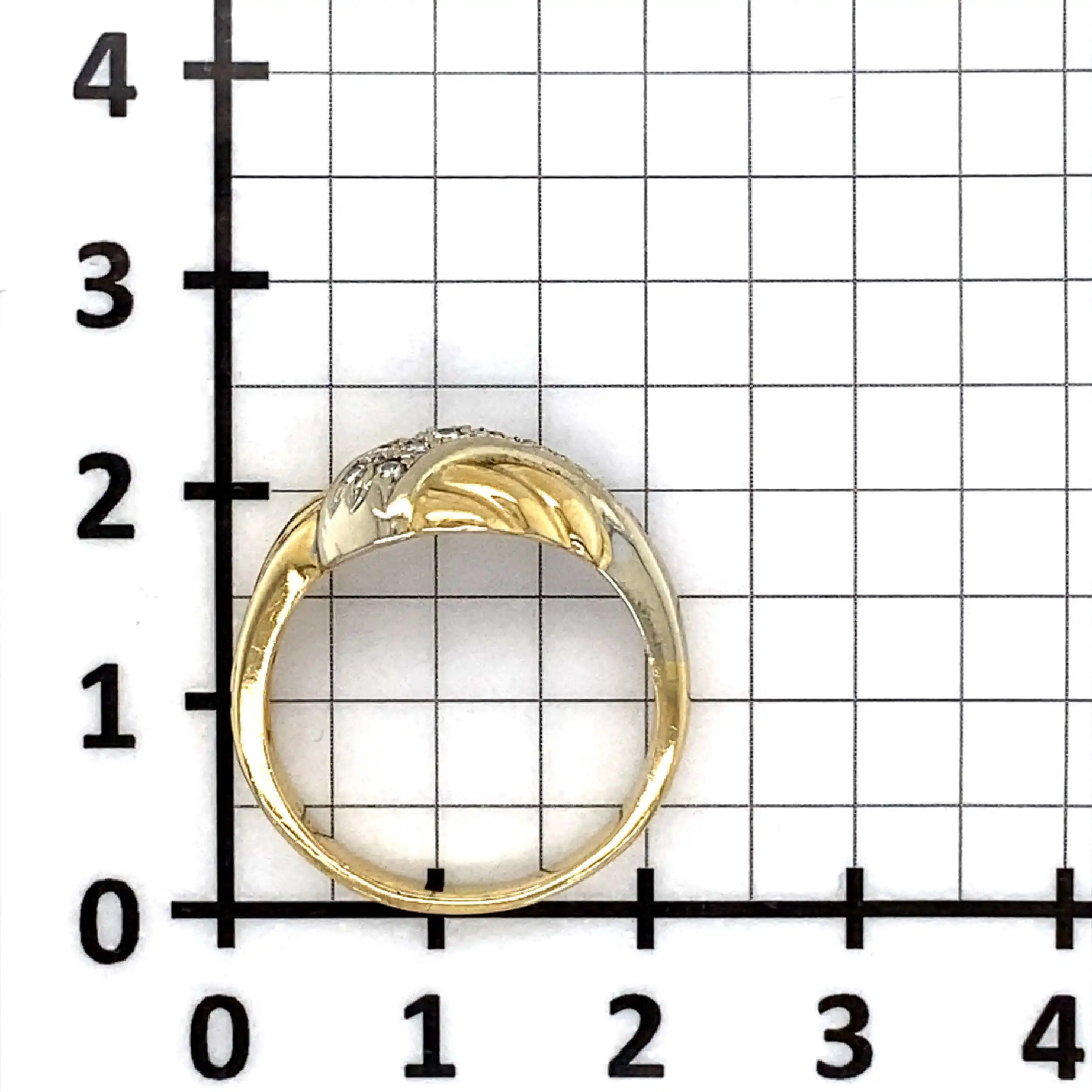 Ring Gelbgold mit Brillanten Ring Gelbgold mit Brillanten