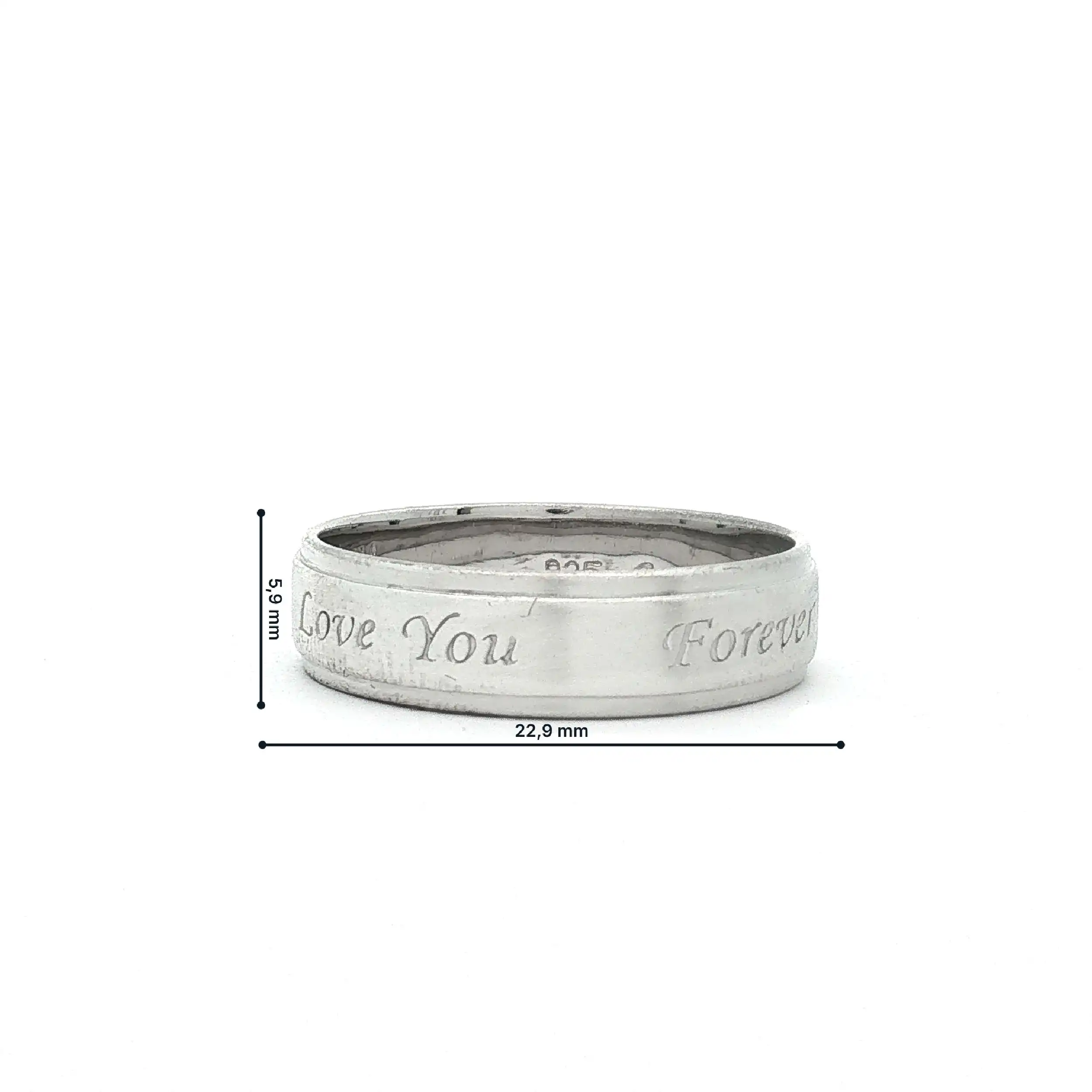 Ring Silber "Love you forever" Ring Silber "Love you forever"