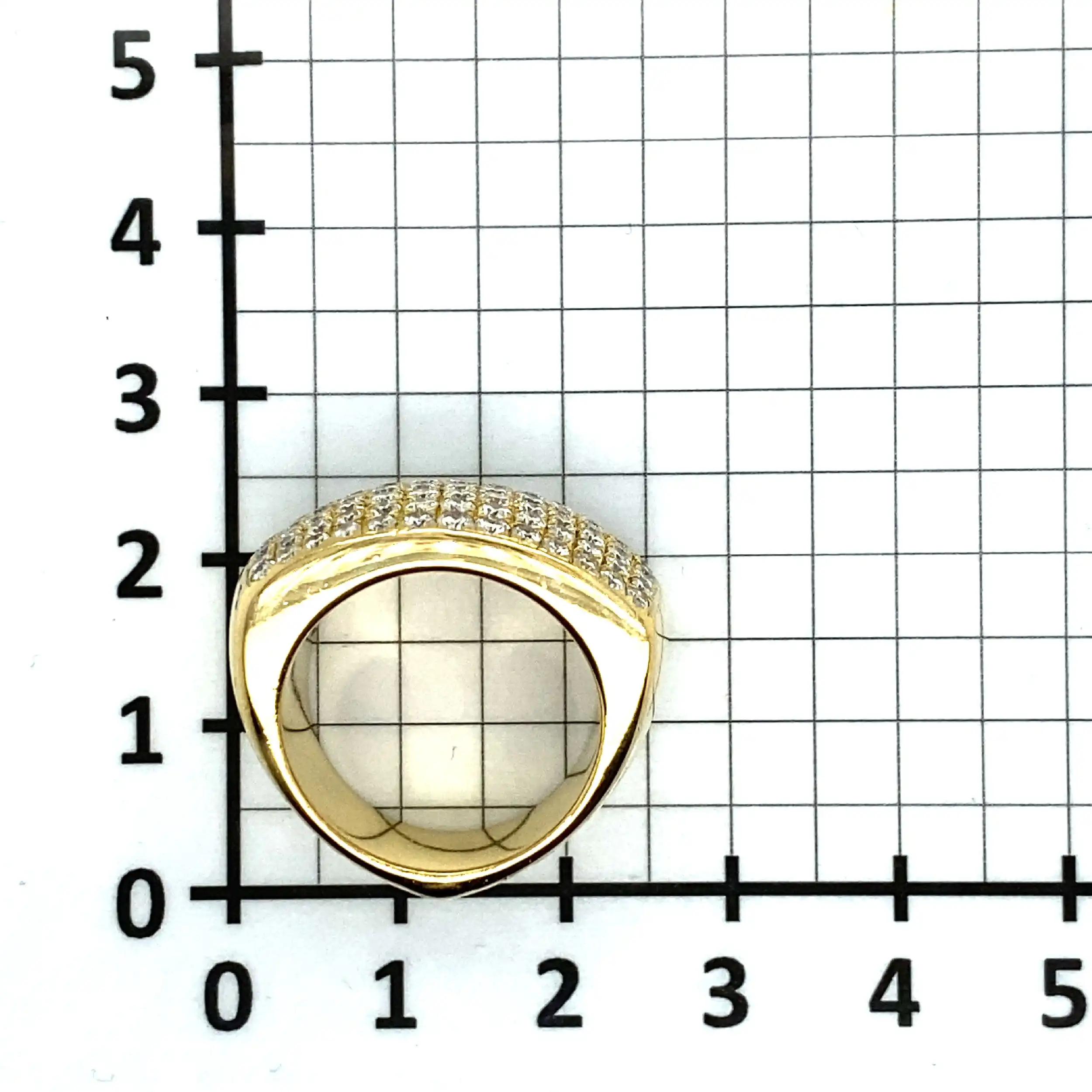 Ring Gelbgold mit Brillanten
