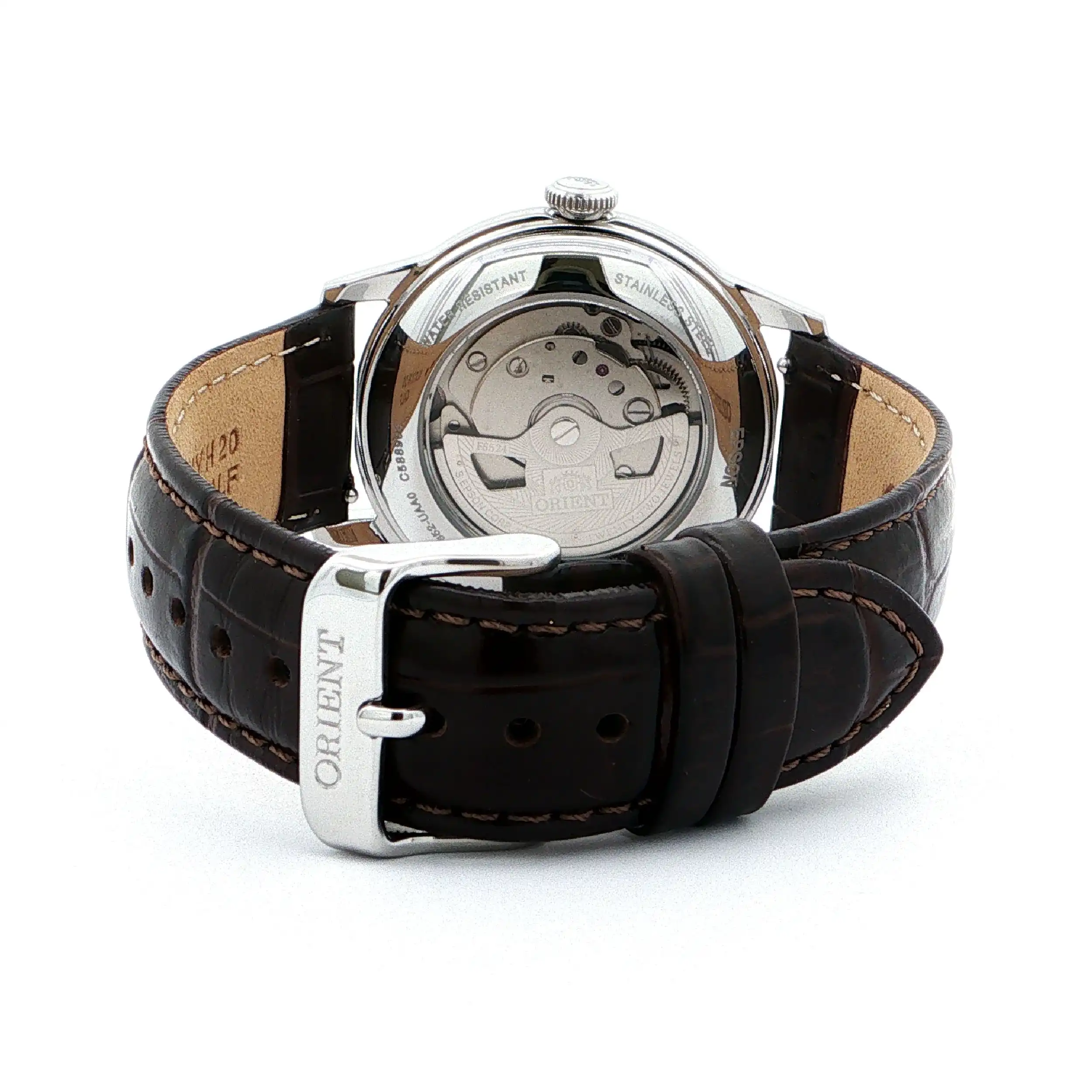 Herrenuhr ORIENT Bambino 38 Automatik mit Lederband Herrenuhr ORIENT Bambino 38 Automatik mit Lederband