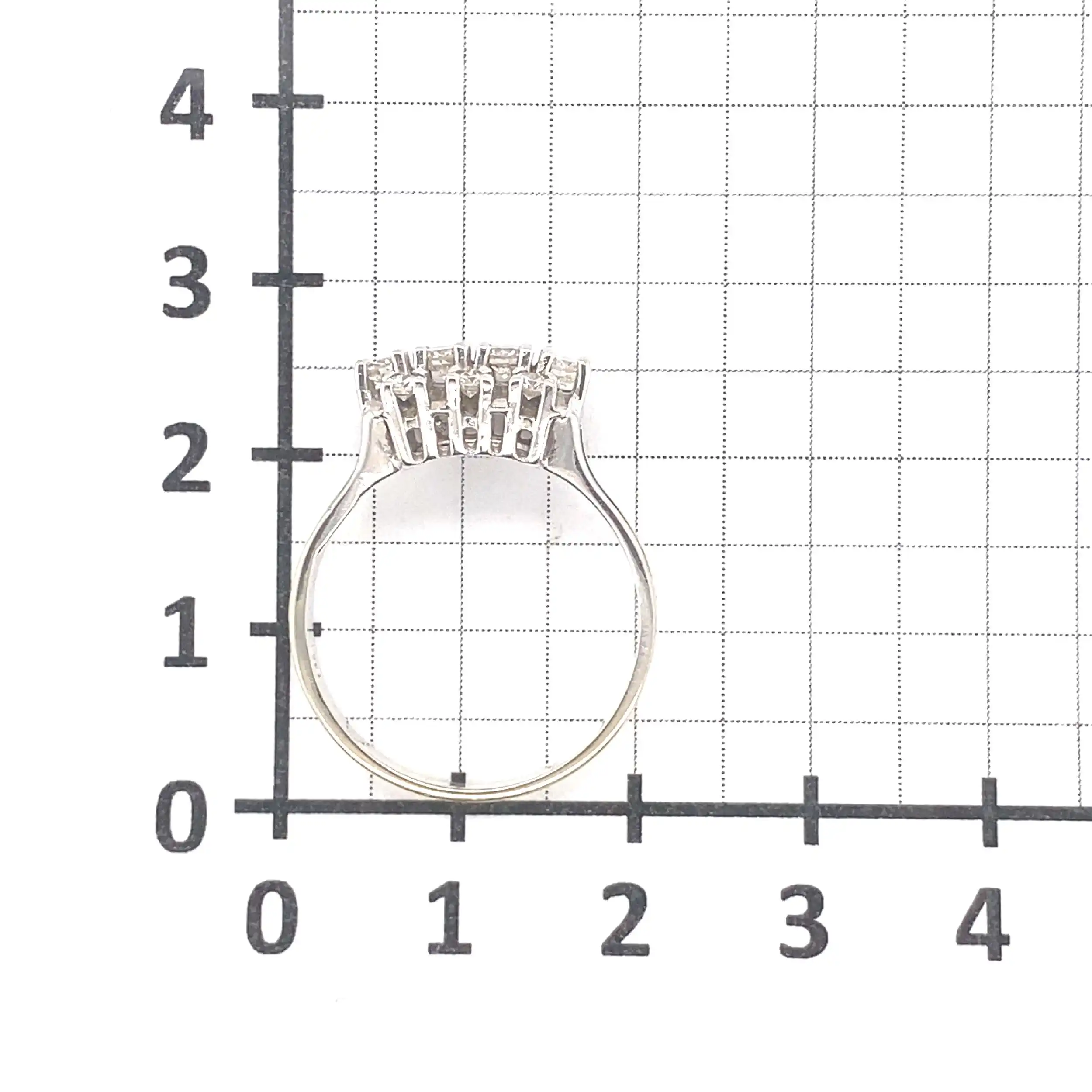 Ring Weißgold mit Brillanten Ring Weißgold mit Brillanten