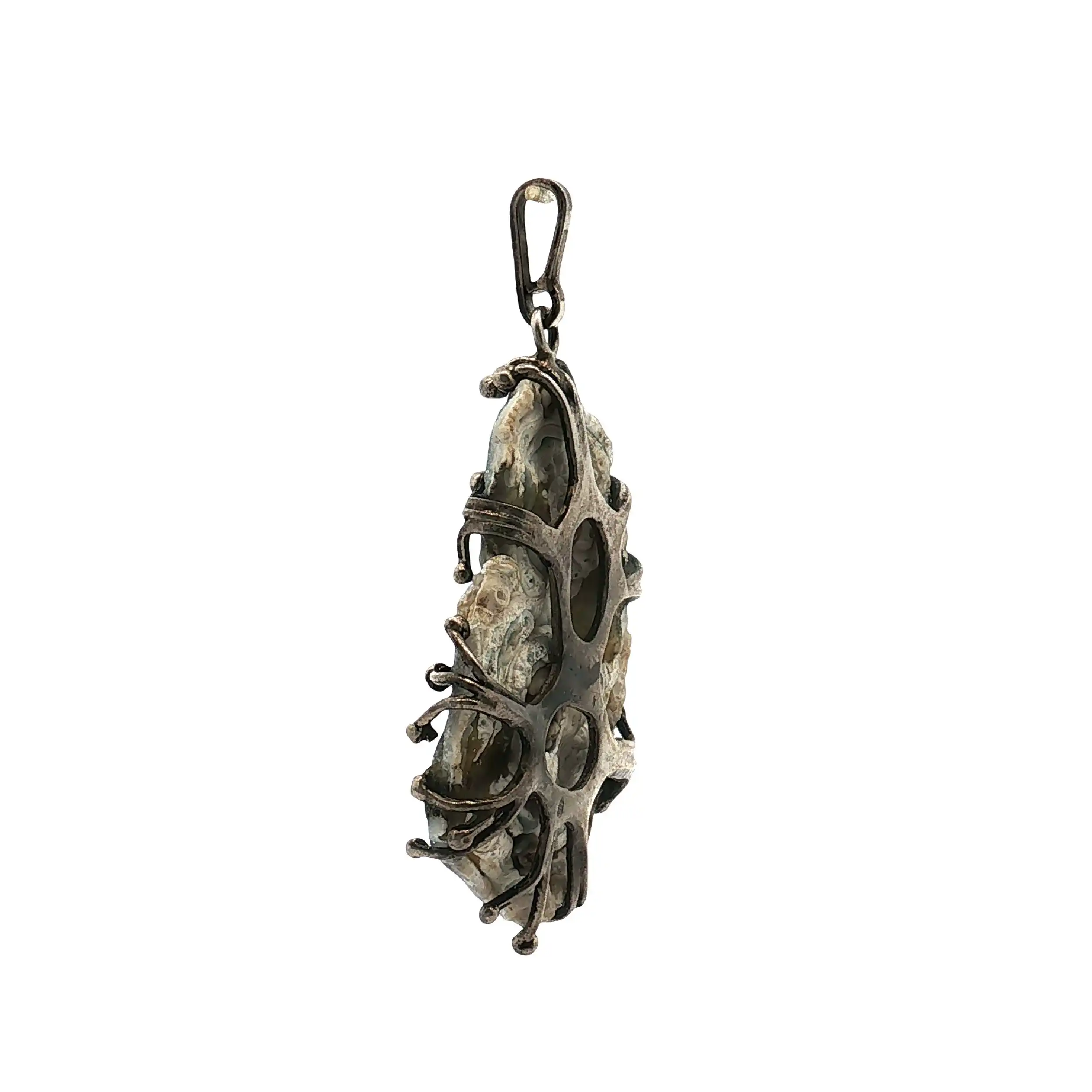 Anhänger Silber mit Chalcedon