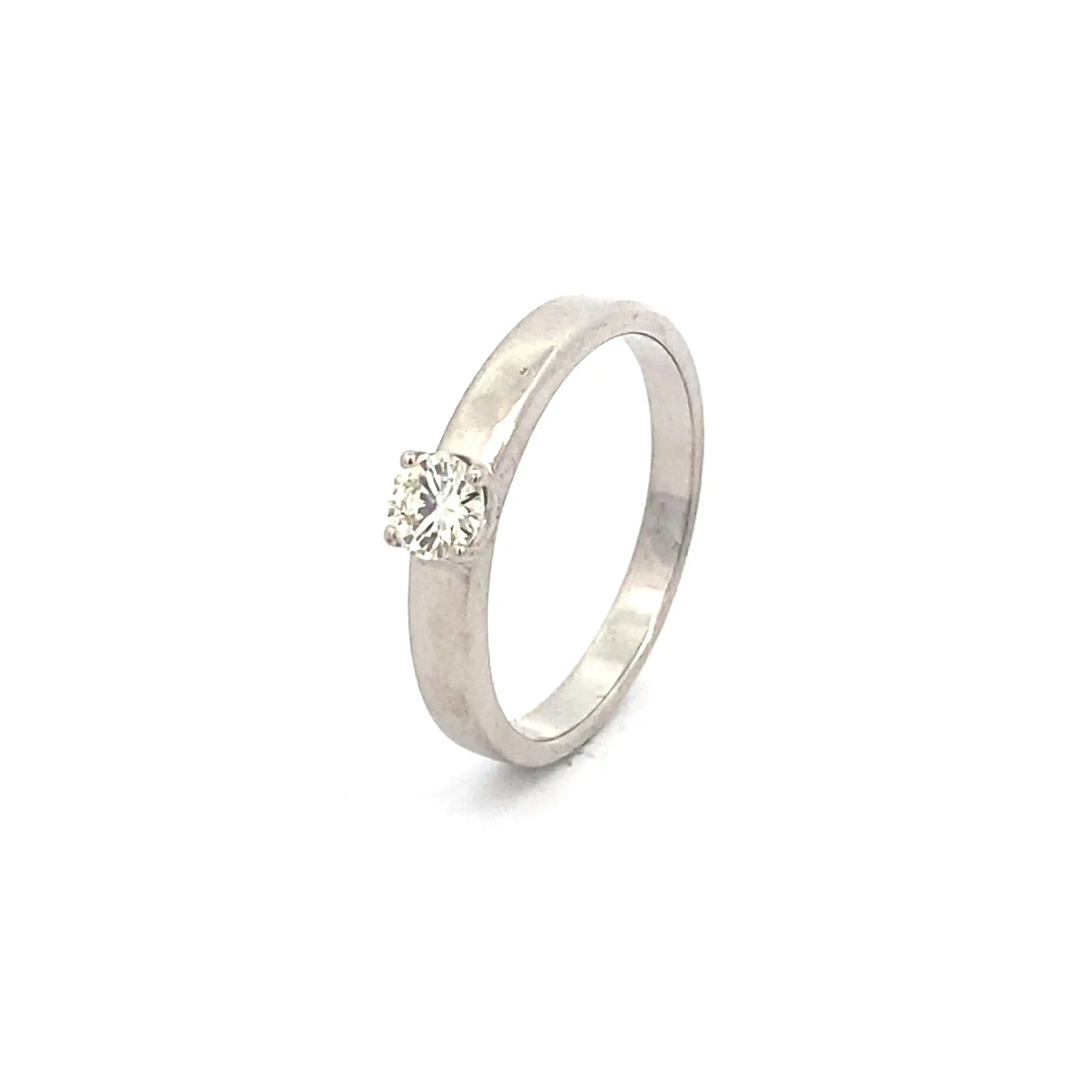 Ring Weißgold mit Brillant