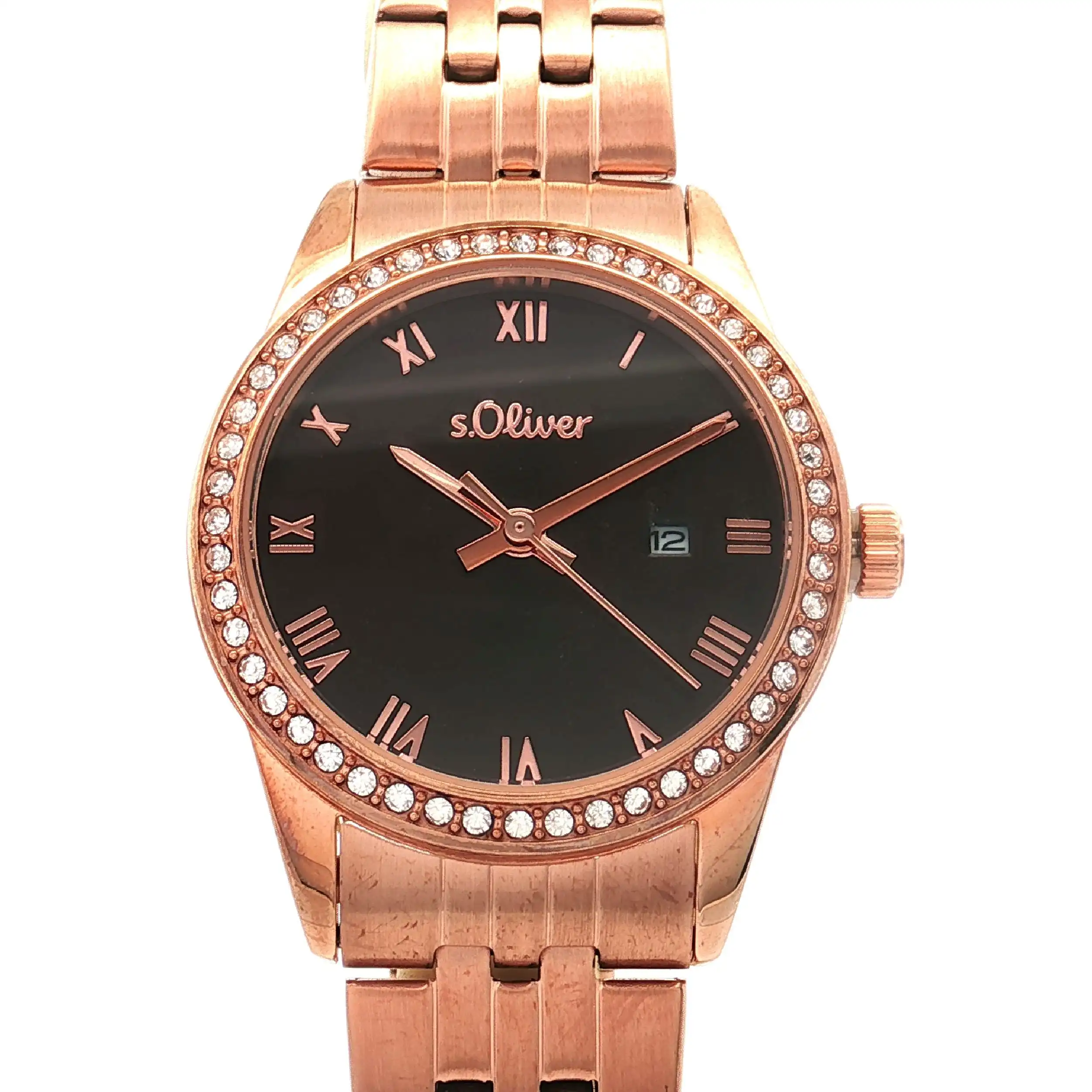 Damenuhr s Oliver vergoldet Quarz Damenuhr s Oliver vergoldet Quarz