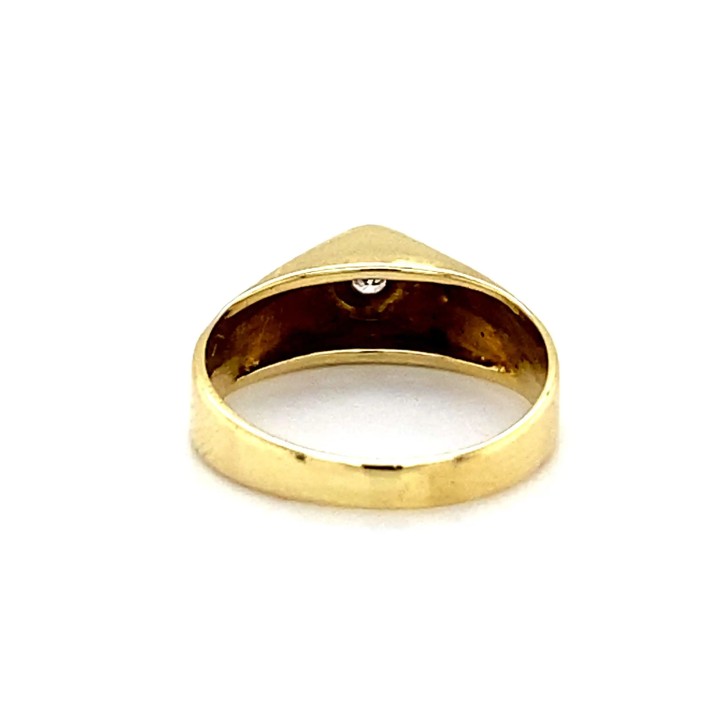 Ring Bicolor mit Brillant Ring Bicolor mit Brillant