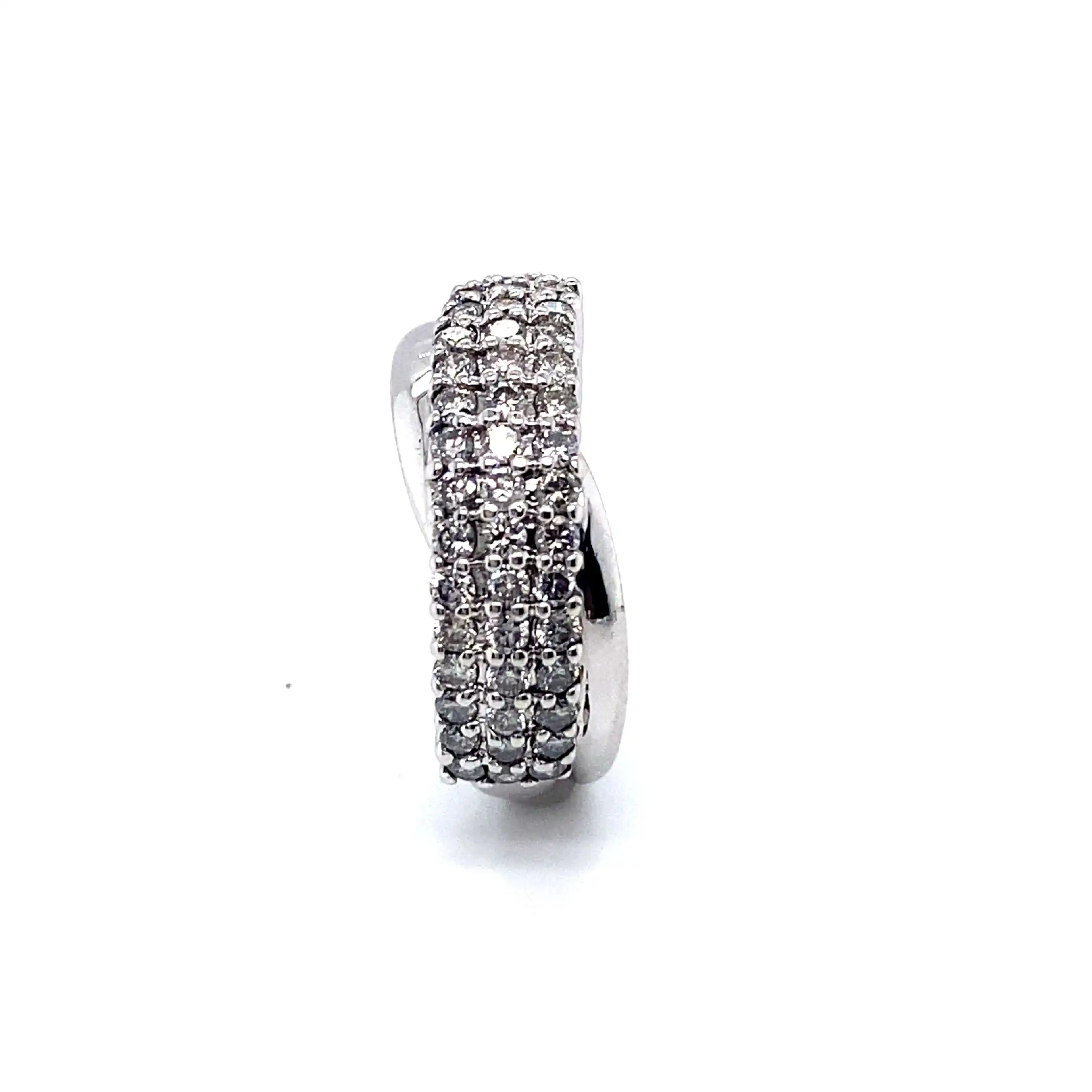 Ring Weißgold mit Brillanten Ring Weißgold mit Brillanten