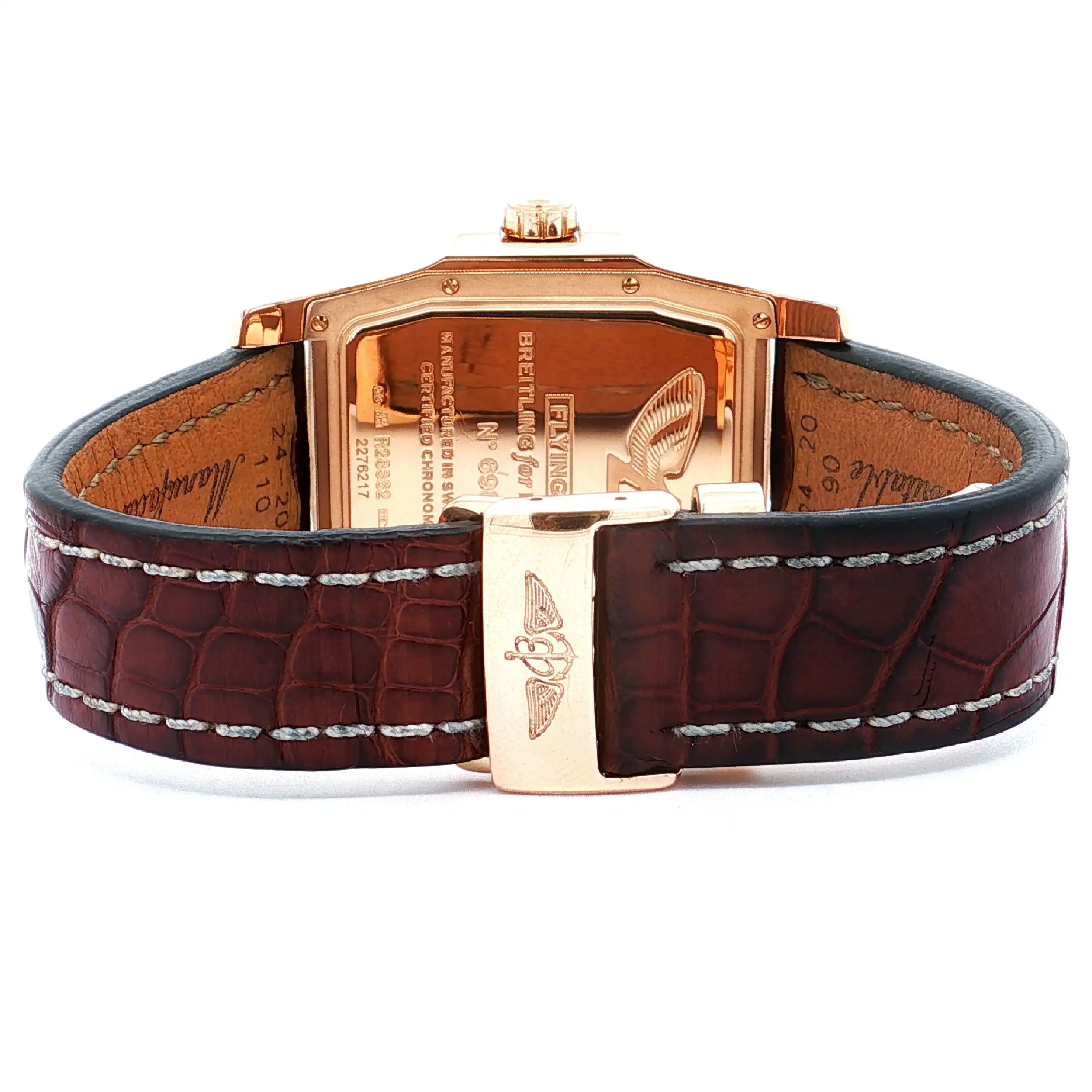 Herrenuhr Breitling Bentley Flying B Jump Hour 18K Rosé