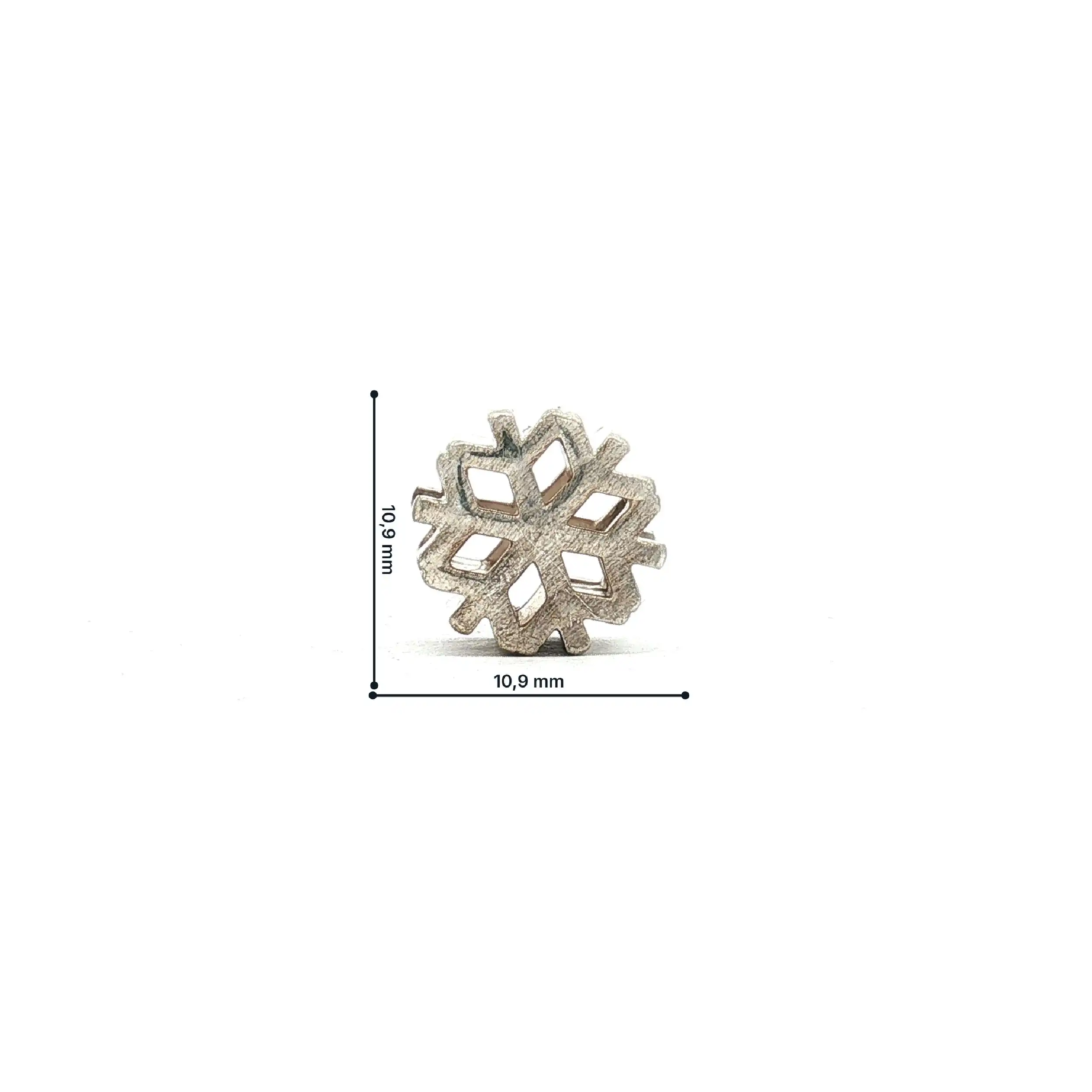 Charm Silber Pandora Schneeflocke Charm Silber Pandora Schneeflocke