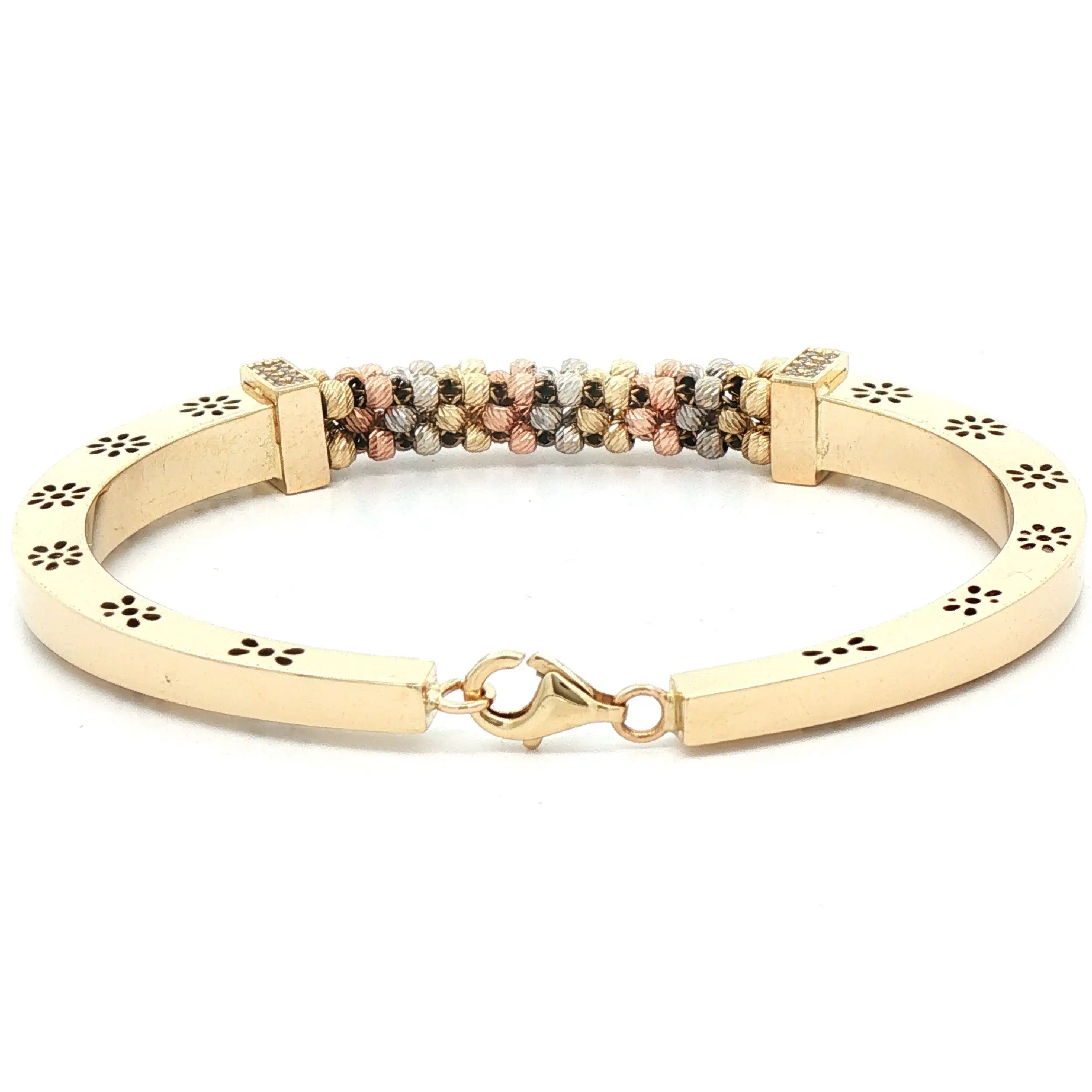 Armband Tricolor mit Zirkonia