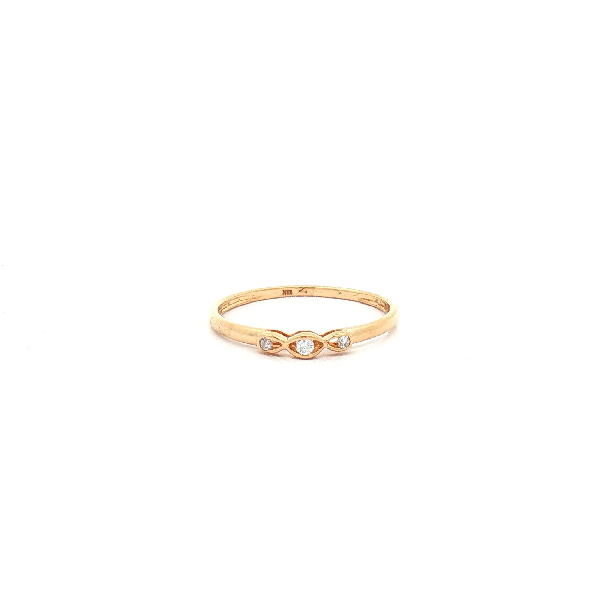 Ring Gelbgold mit Brillanten