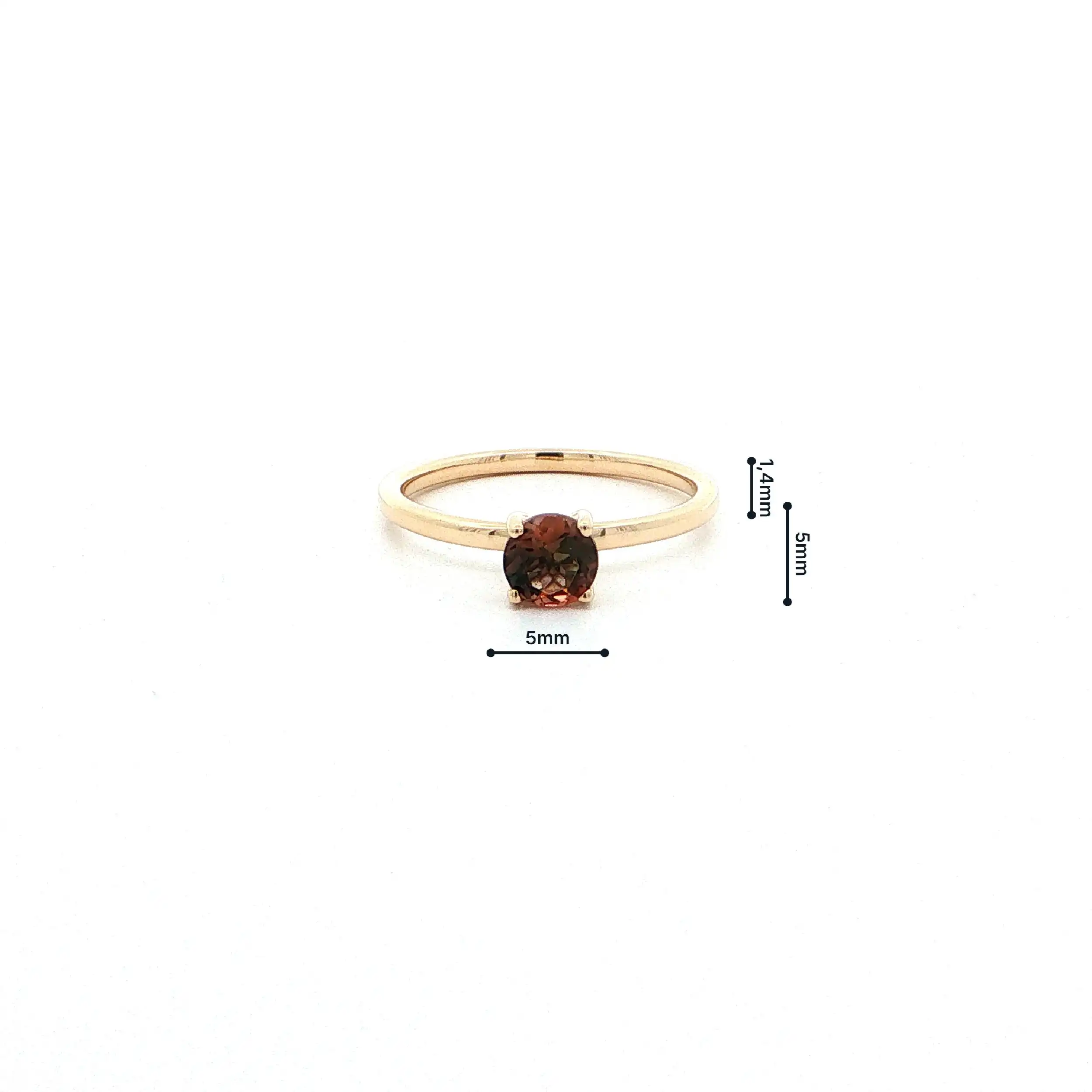 Ring Roségold JLO mit Quarz Ring Roségold JLO mit Quarz