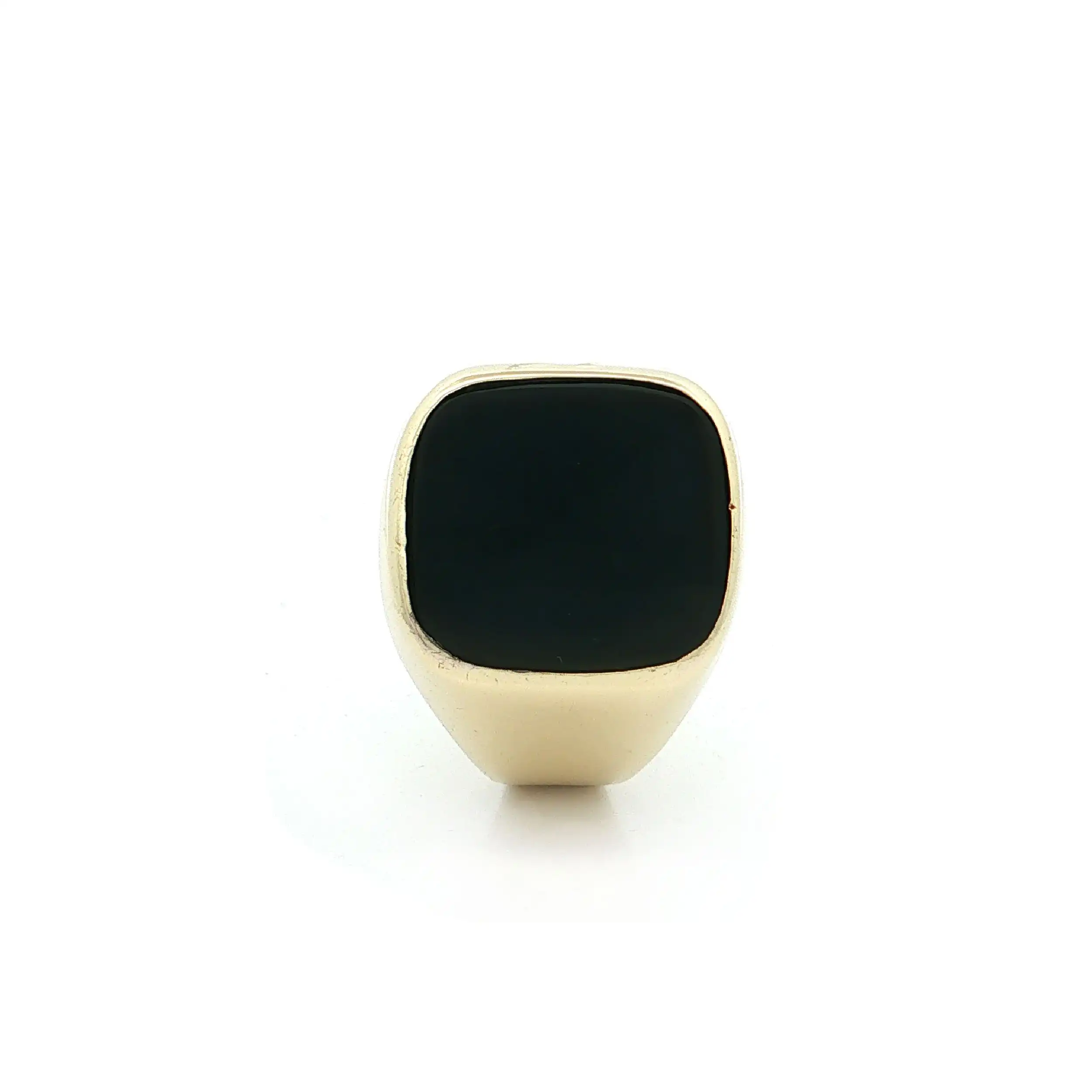 Ring Gelbgold mit Onyx