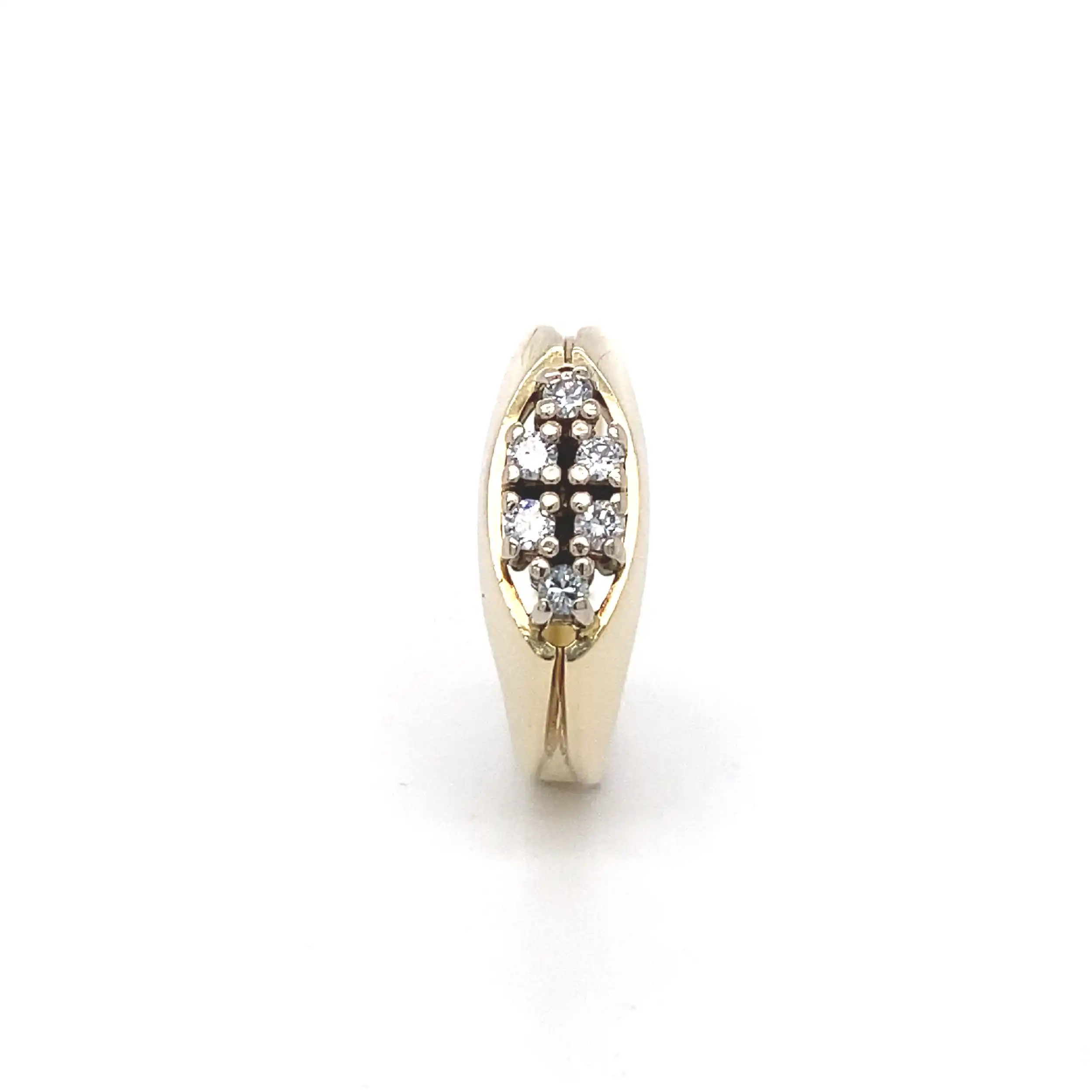 Ring Gelbgold mit Brillanten Ring Gelbgold mit Brillanten