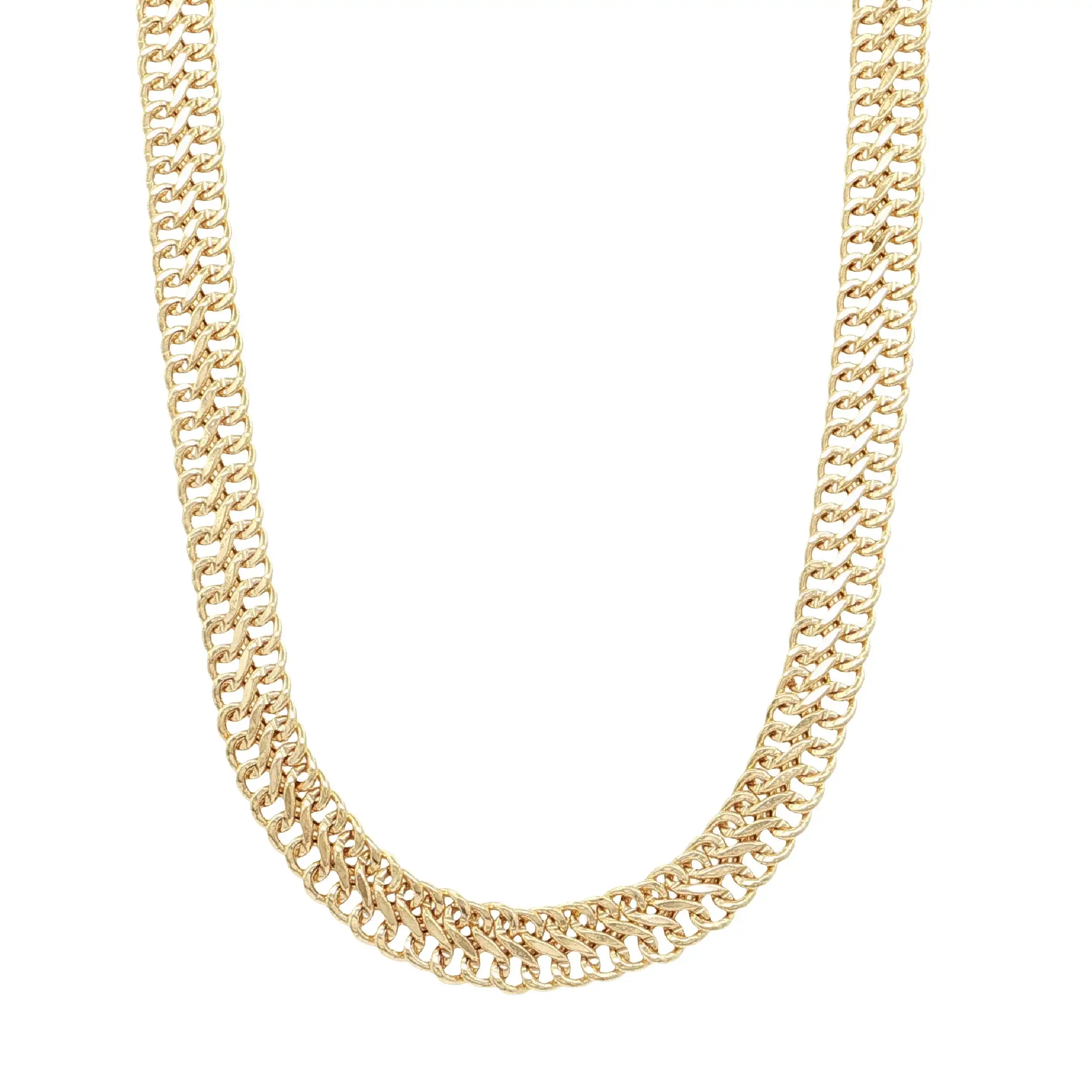 Doppelpanzerkette Gelbgold
