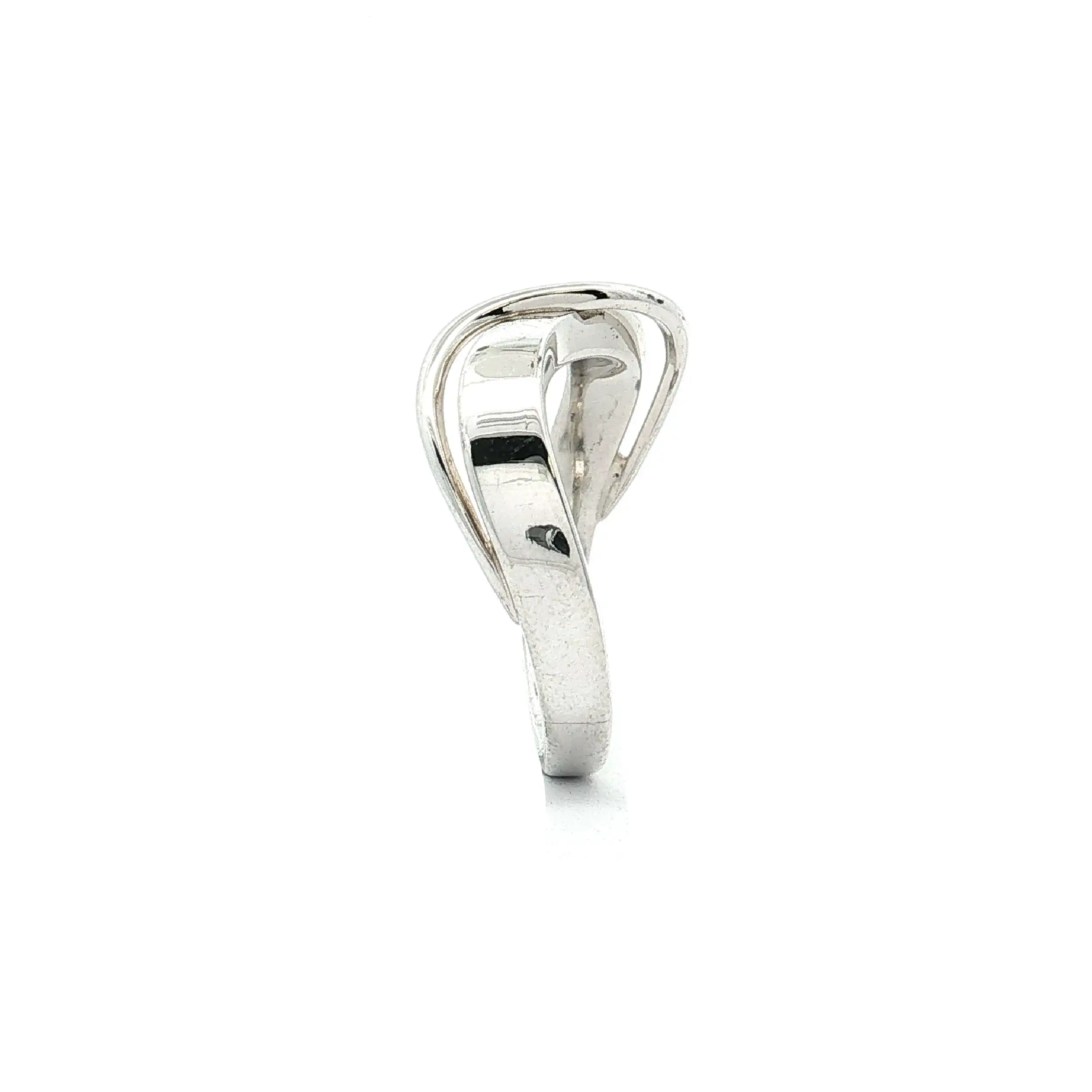 Ring Silber Fossil