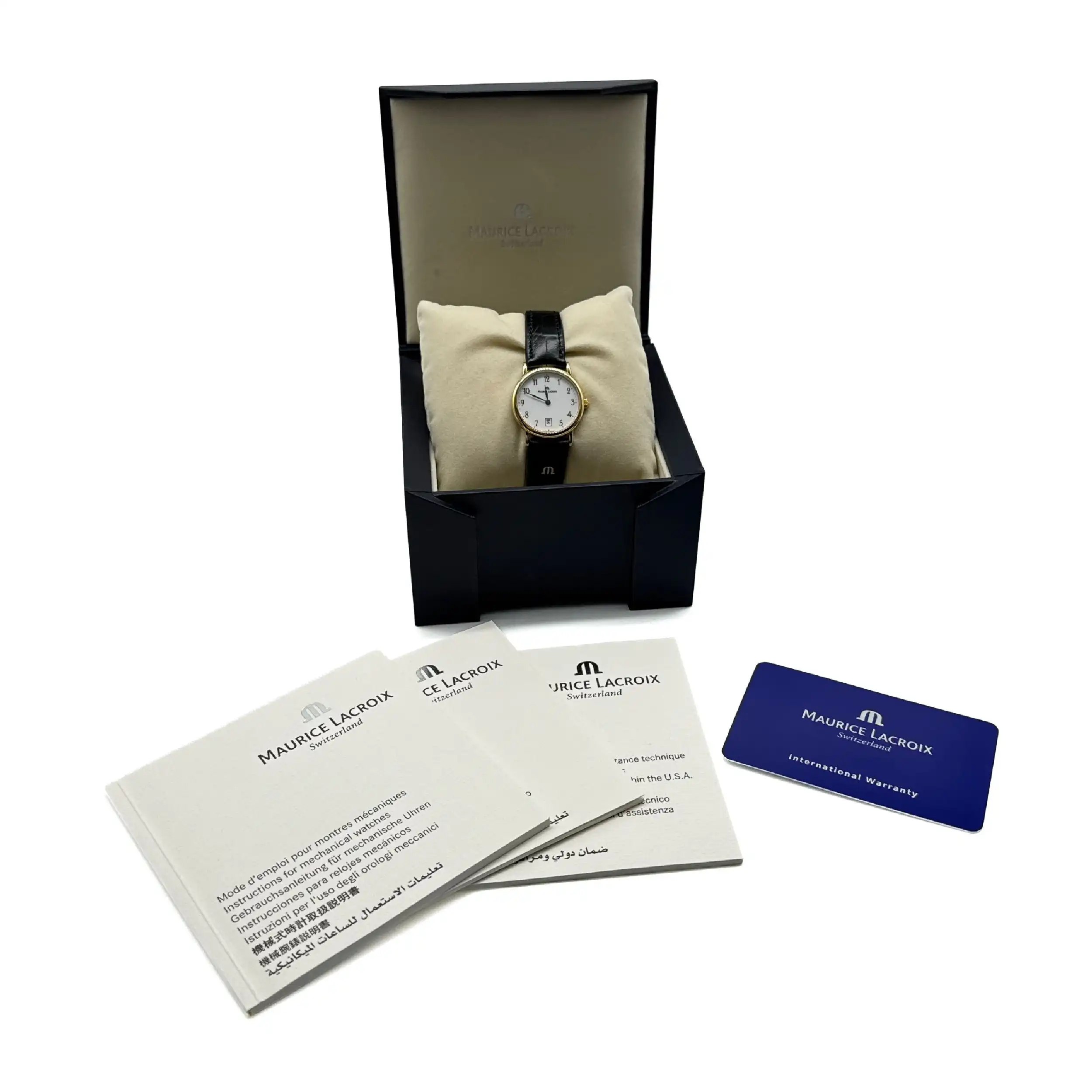 Damenuhr Maurice Lacroix 80683 mit BOx und Papiere Damenuhr Maurice Lacroix 80683 mit BOx und Papiere