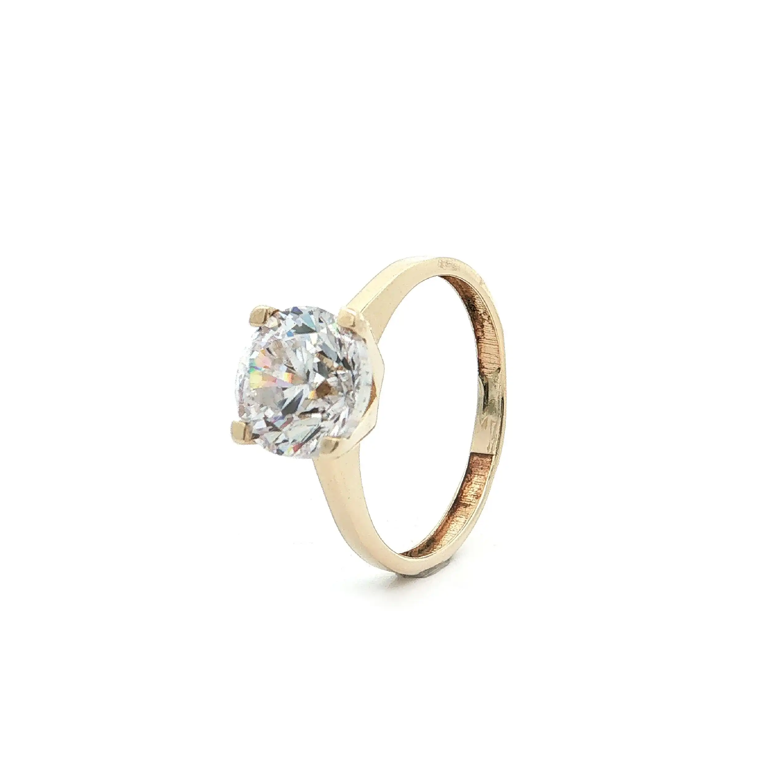 Ring Gelbgold mit Zirkonia Ring Gelbgold mit Zirkonia