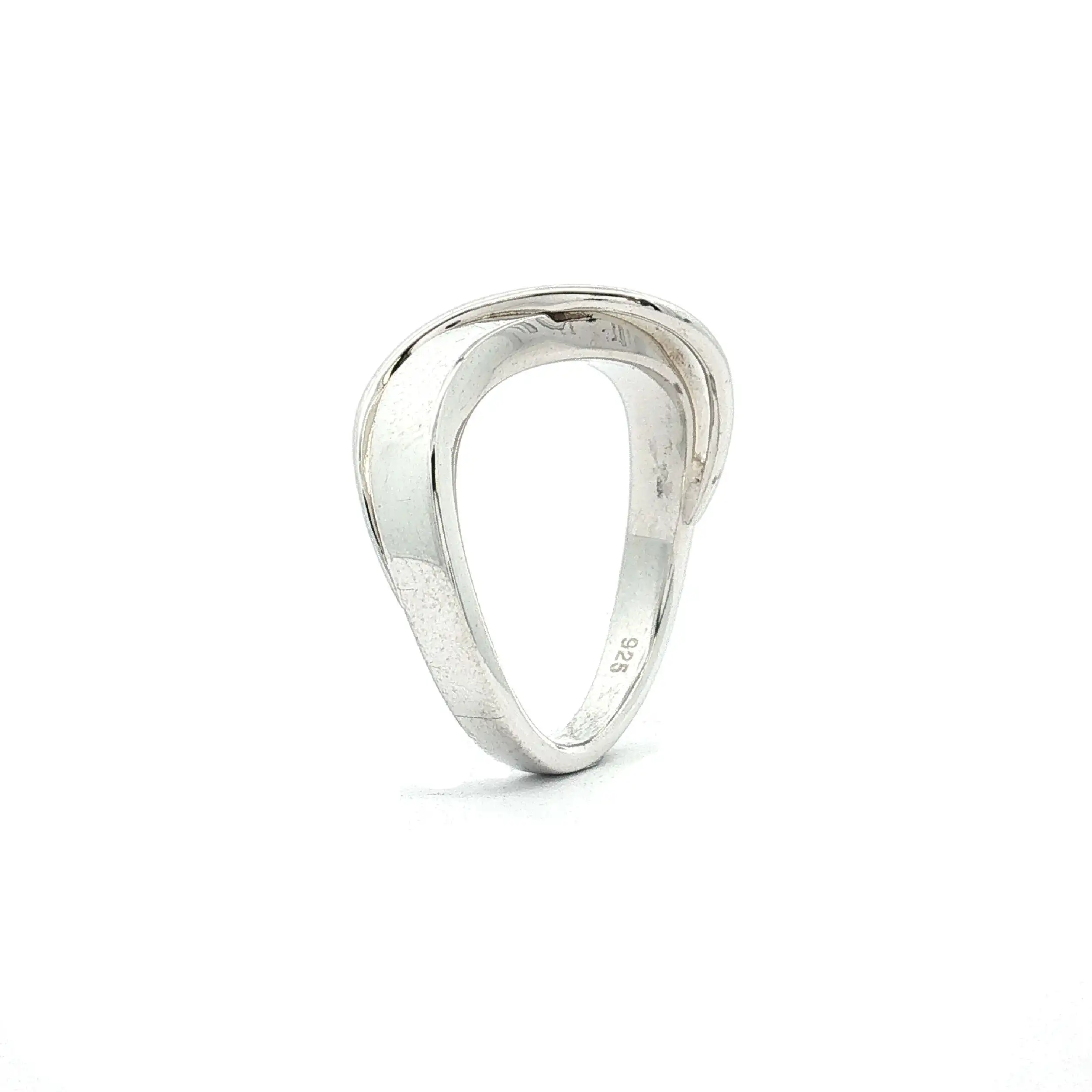 Ring Silber Fossil