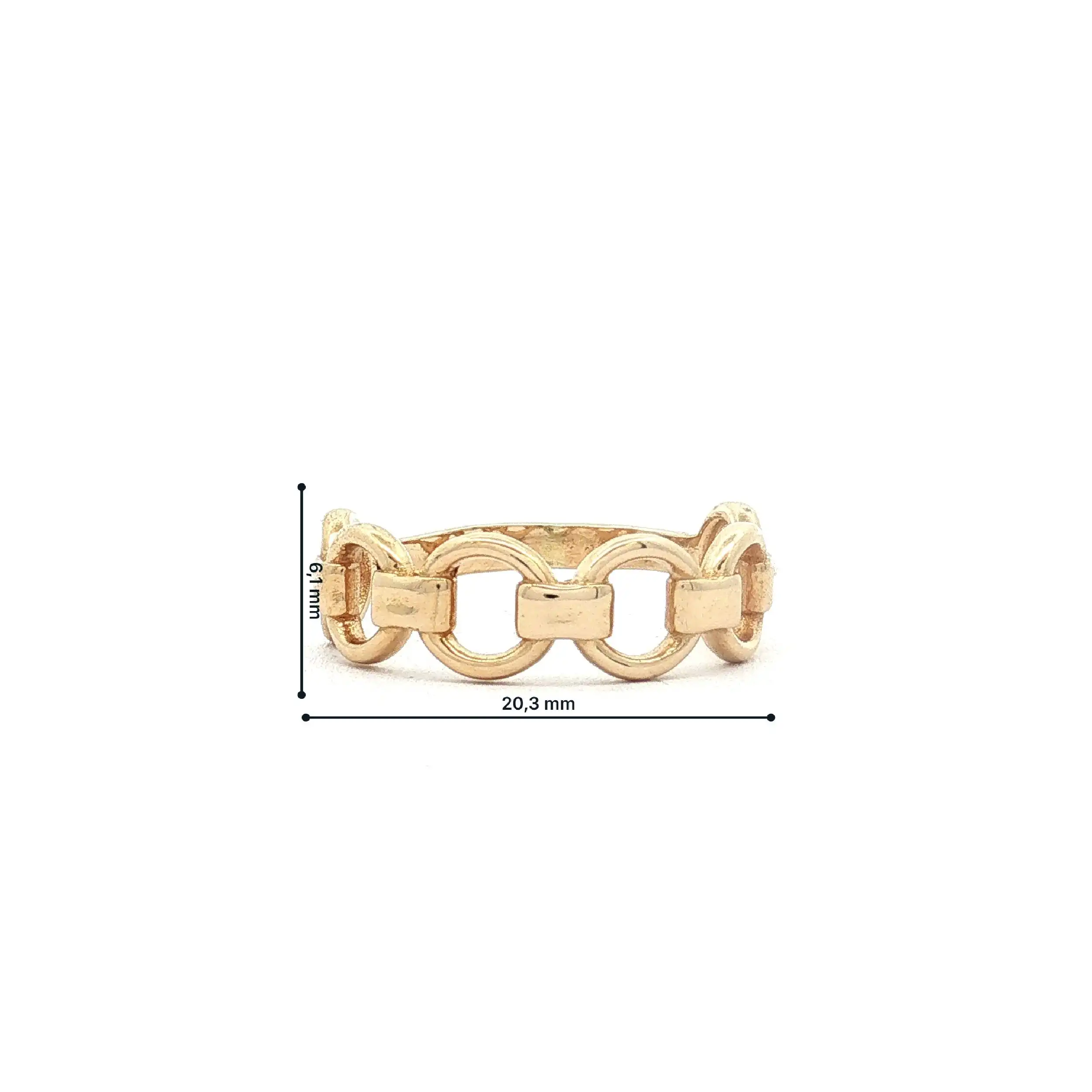 Kettenring Gelbgold