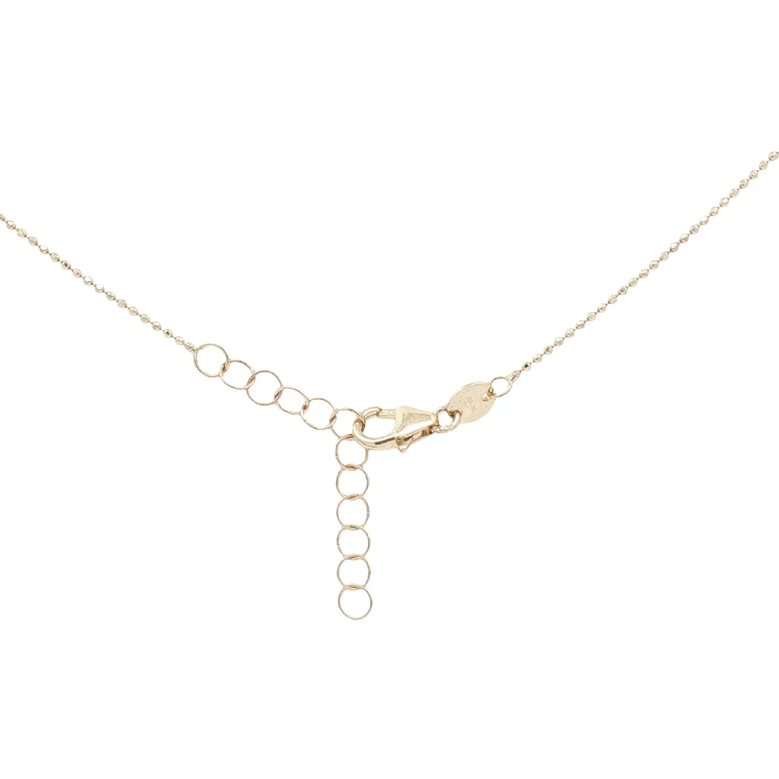 Y-Kügelchenkette Gelbgold Y-Kügelchenkette Gelbgold