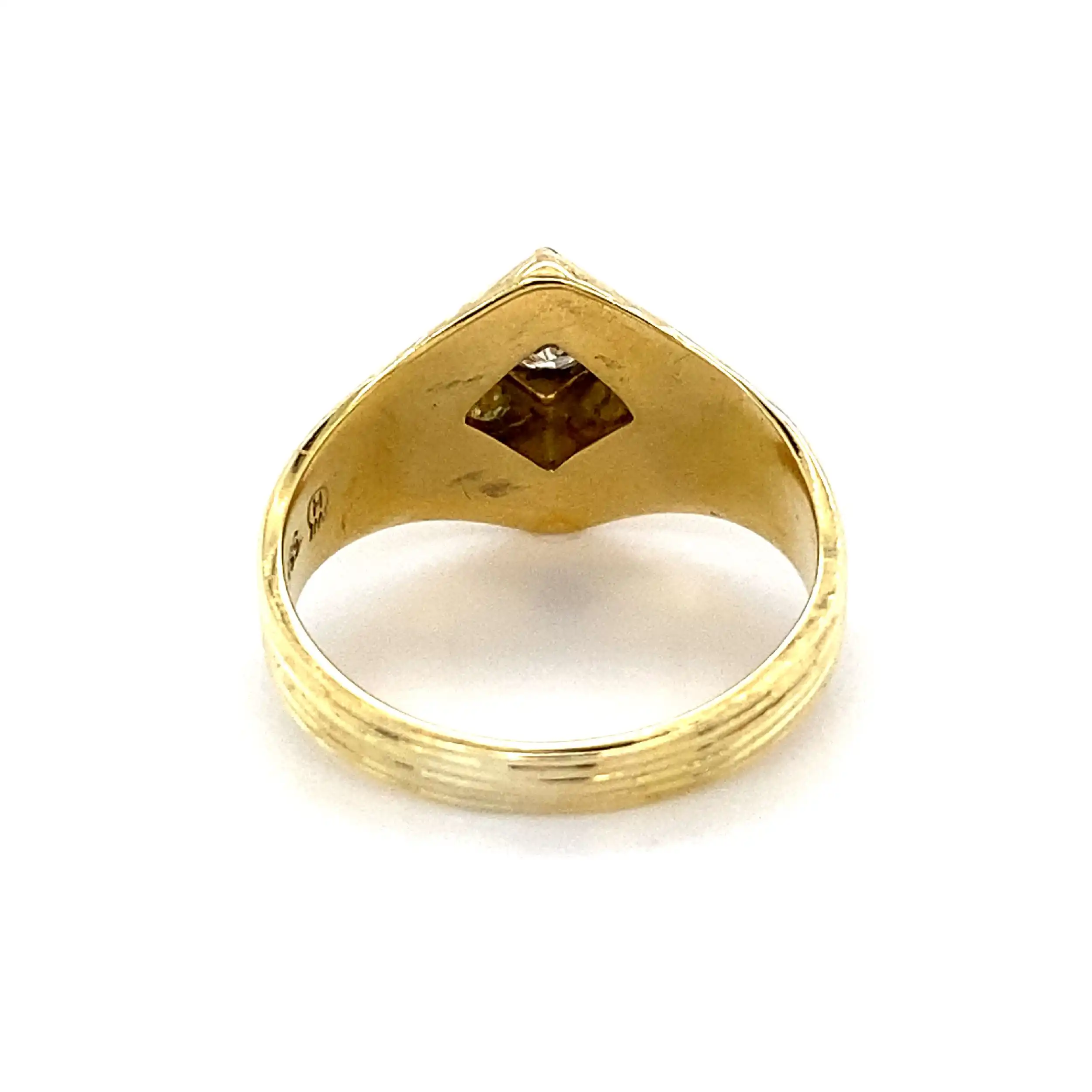 Ring Gelbgold mit Solitär Brillant Ring Gelbgold mit Solitär Brillant