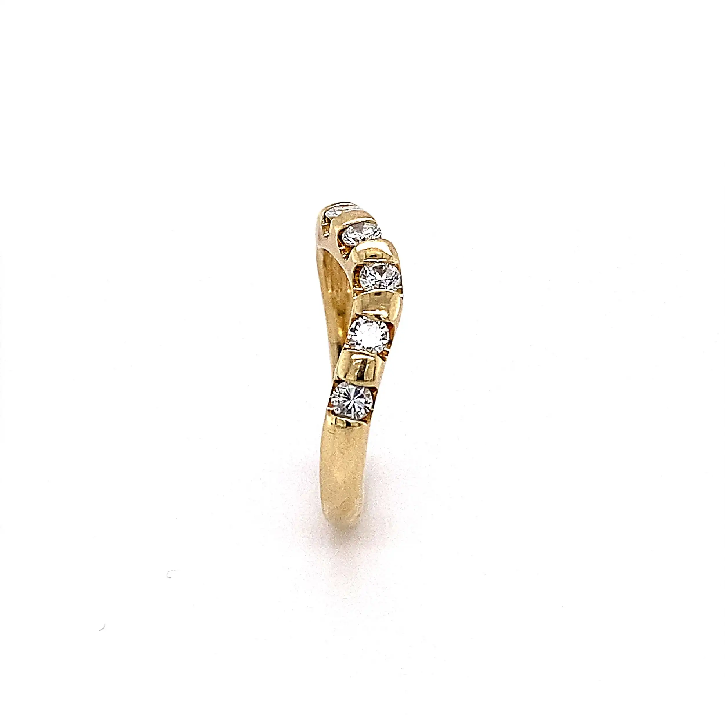 Ring Gelbgold mit Brillanten Ring Gelbgold mit Brillanten