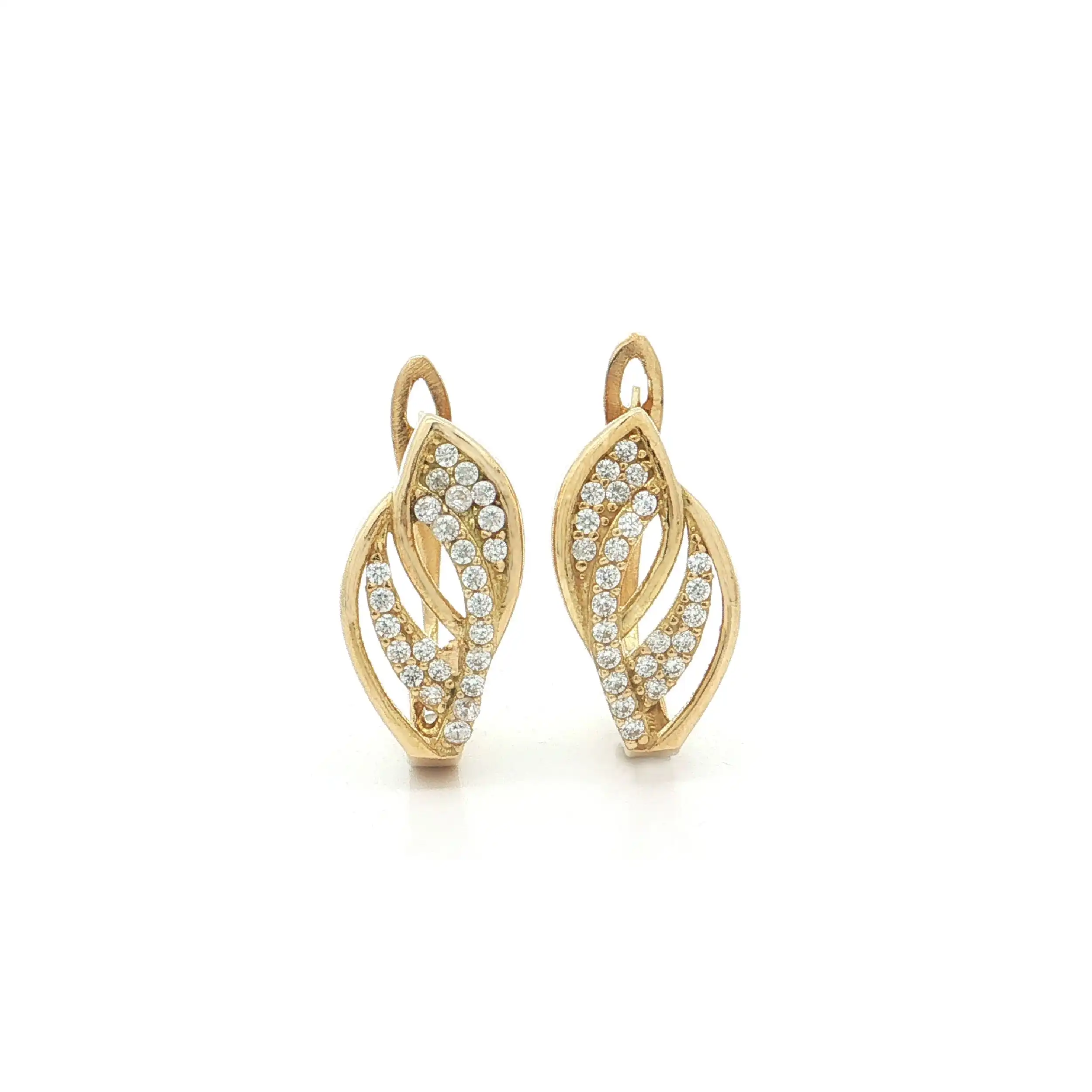 Ohrringe Gelbgold mit Zirkonia