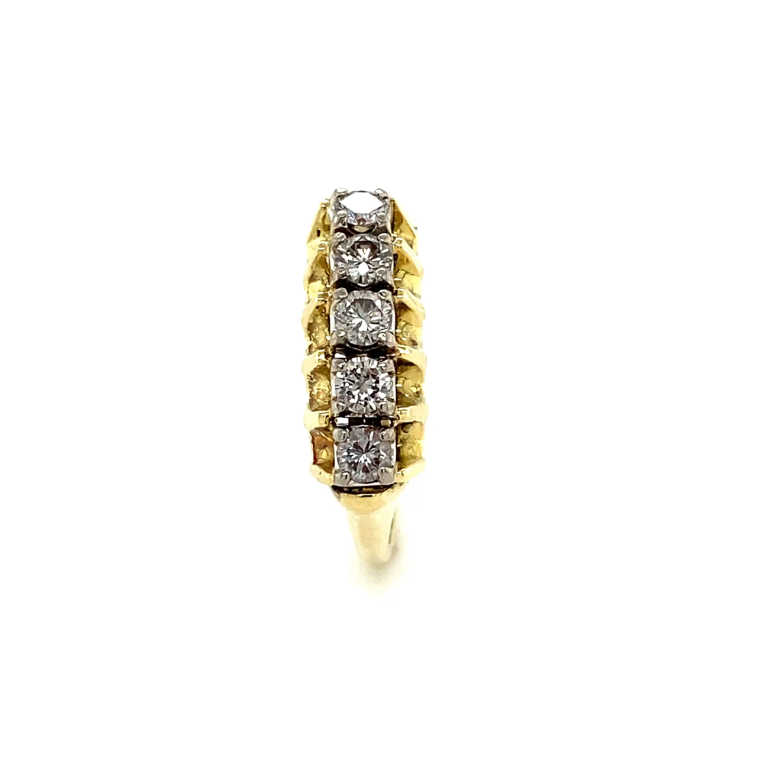 Ring Bicolor mit Brillanten Ring Bicolor mit Brillanten